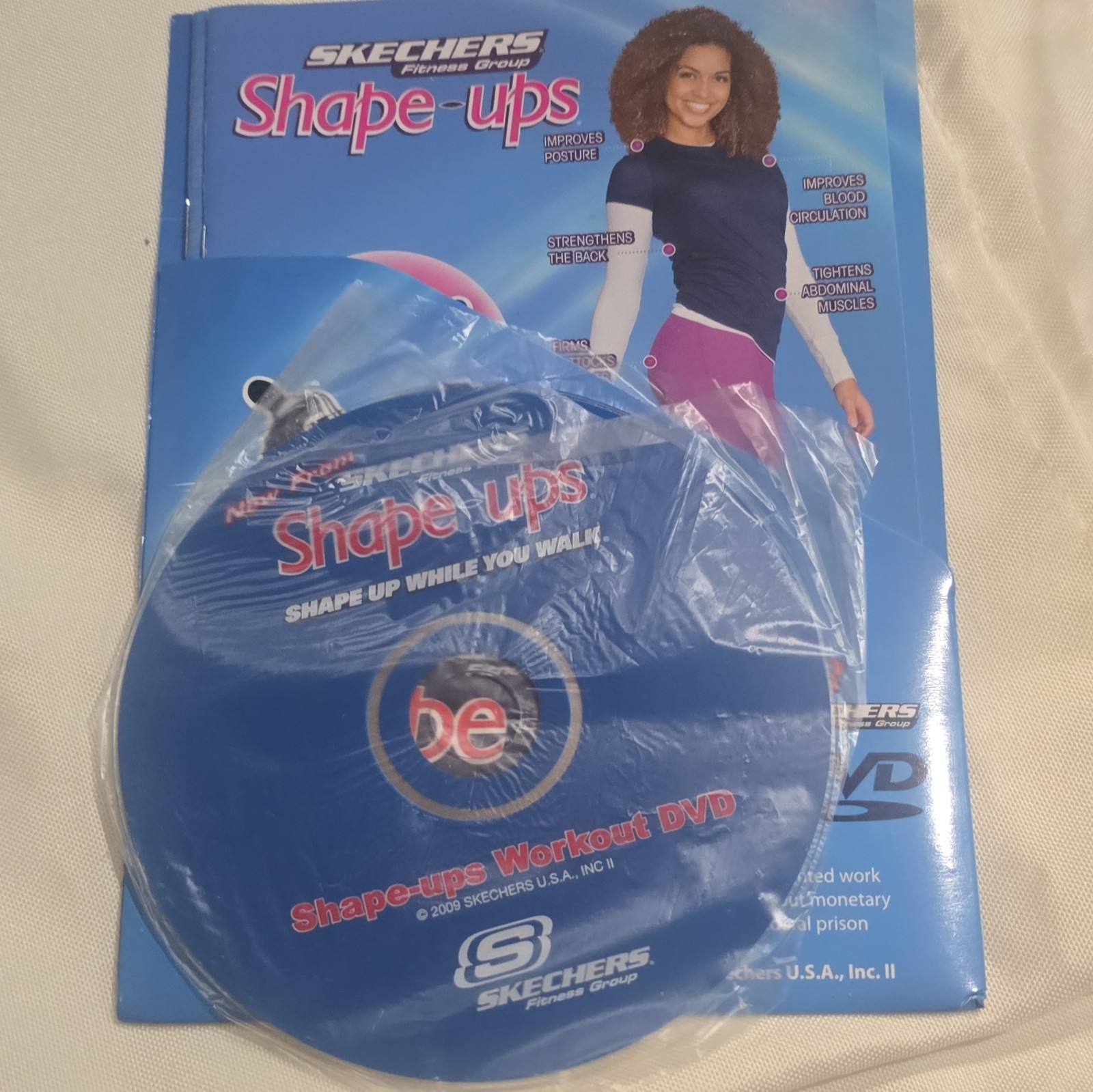 SKECHERS Shape-ups XF Extended Fitness Toning Cushioned Silver Blue Sneakers