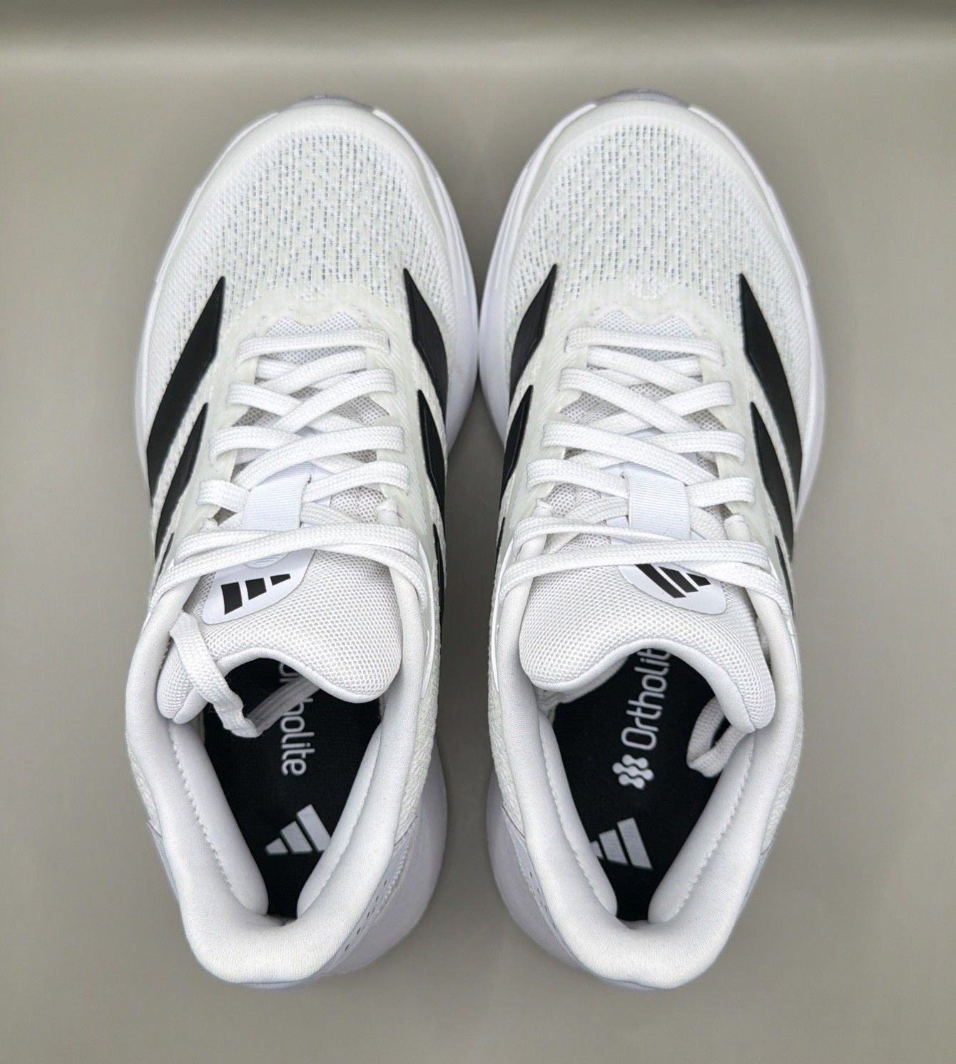 Adidas Duramo SL 2.0 Athletic Sneakers White Black Women Size 7