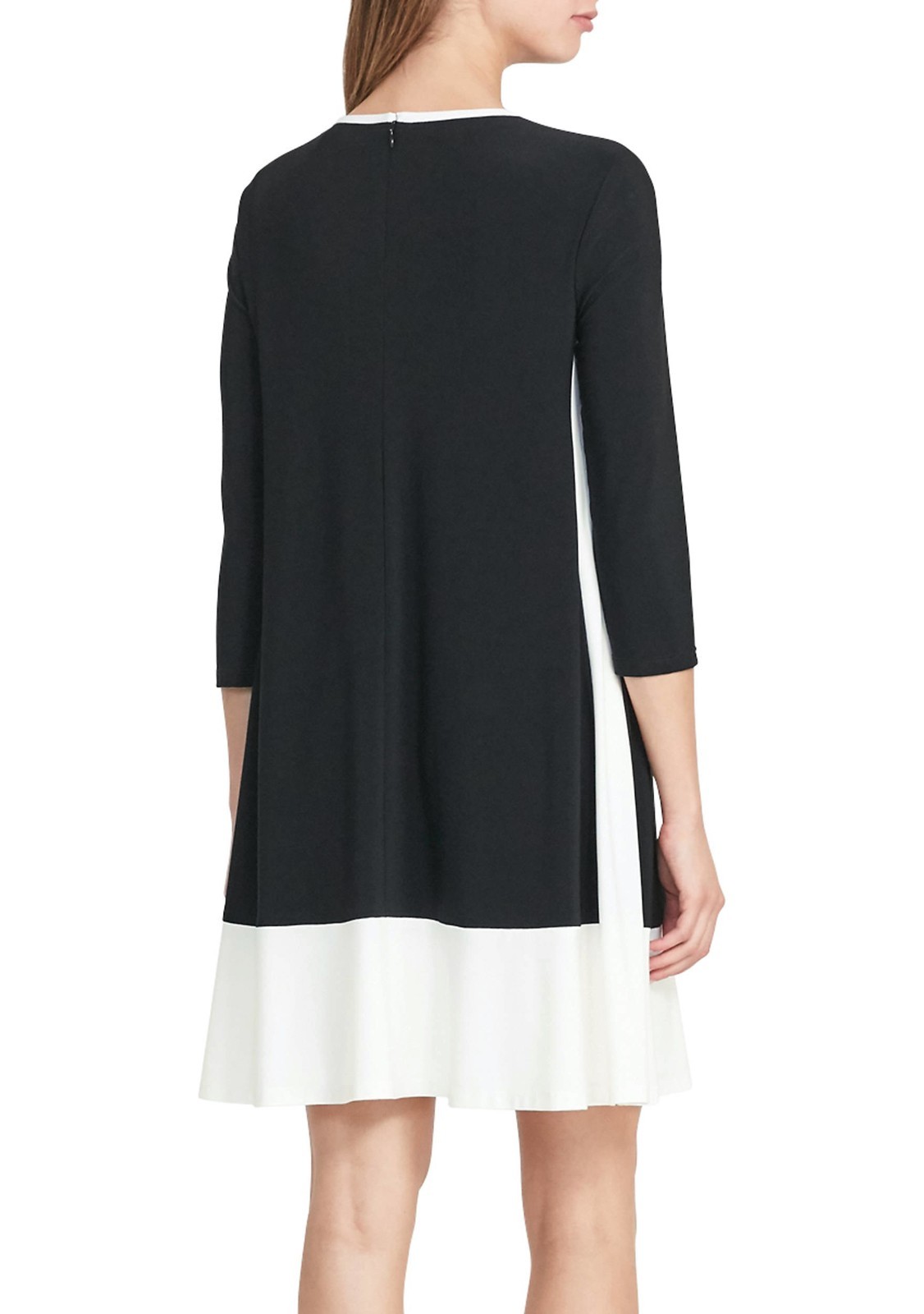 New! RALPH LAUREN ~Size 2~ Colorblock Two-Tone Jersey Shift Dress Retail $140