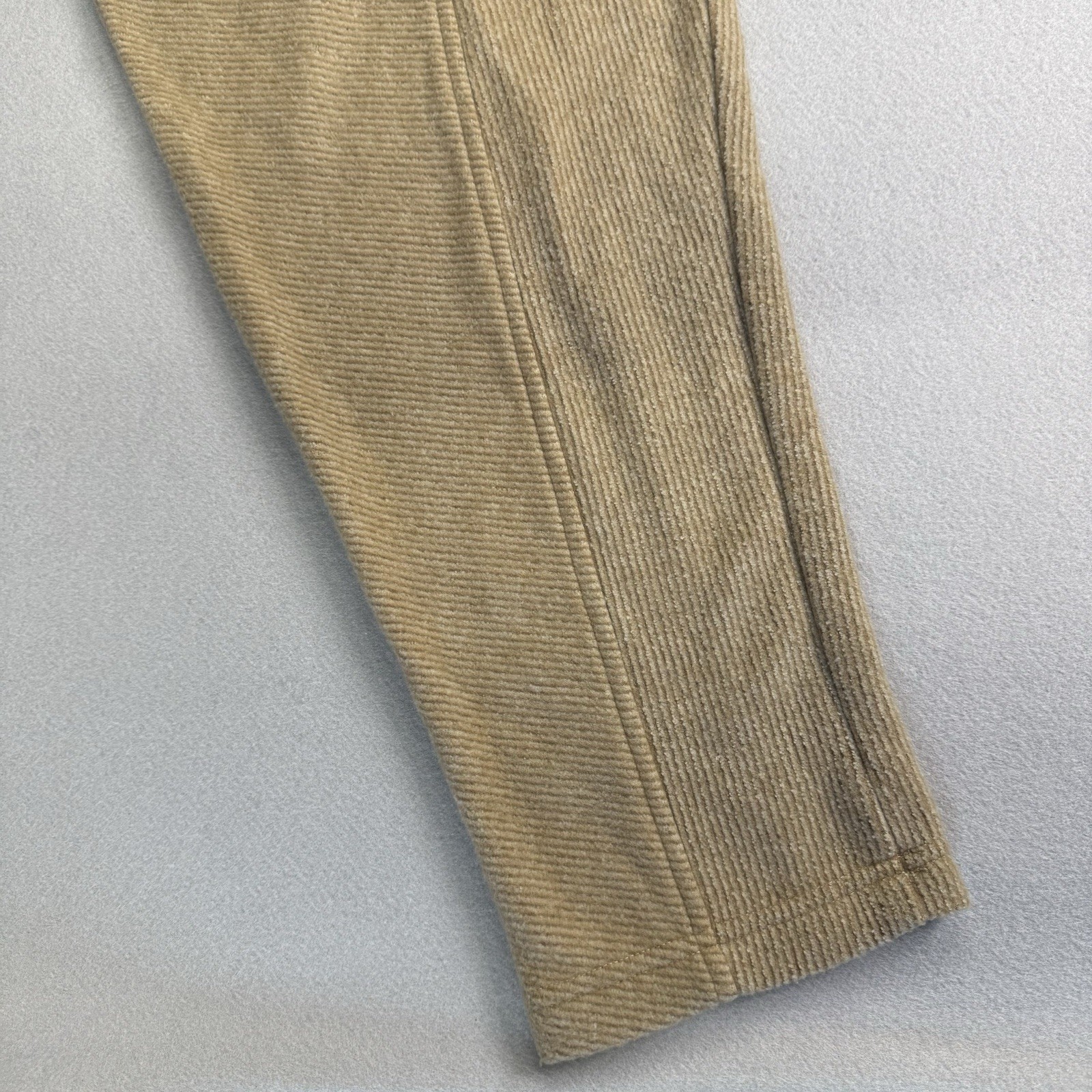 TRUE GRIT Mens XL 1/4 Zip Pullover Sweater Khaki Textured Casual Outdoor Soft