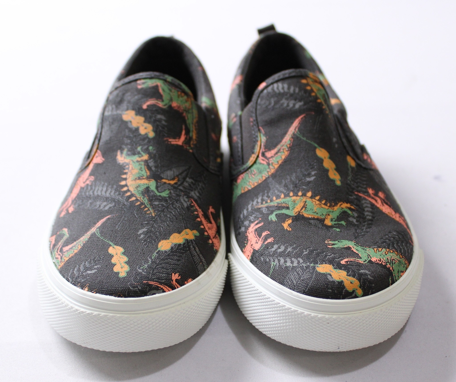 Old Navy Kid’s Gender-Neutral Canvas Slip-on Sneakers MP9 Dino Size US: 4