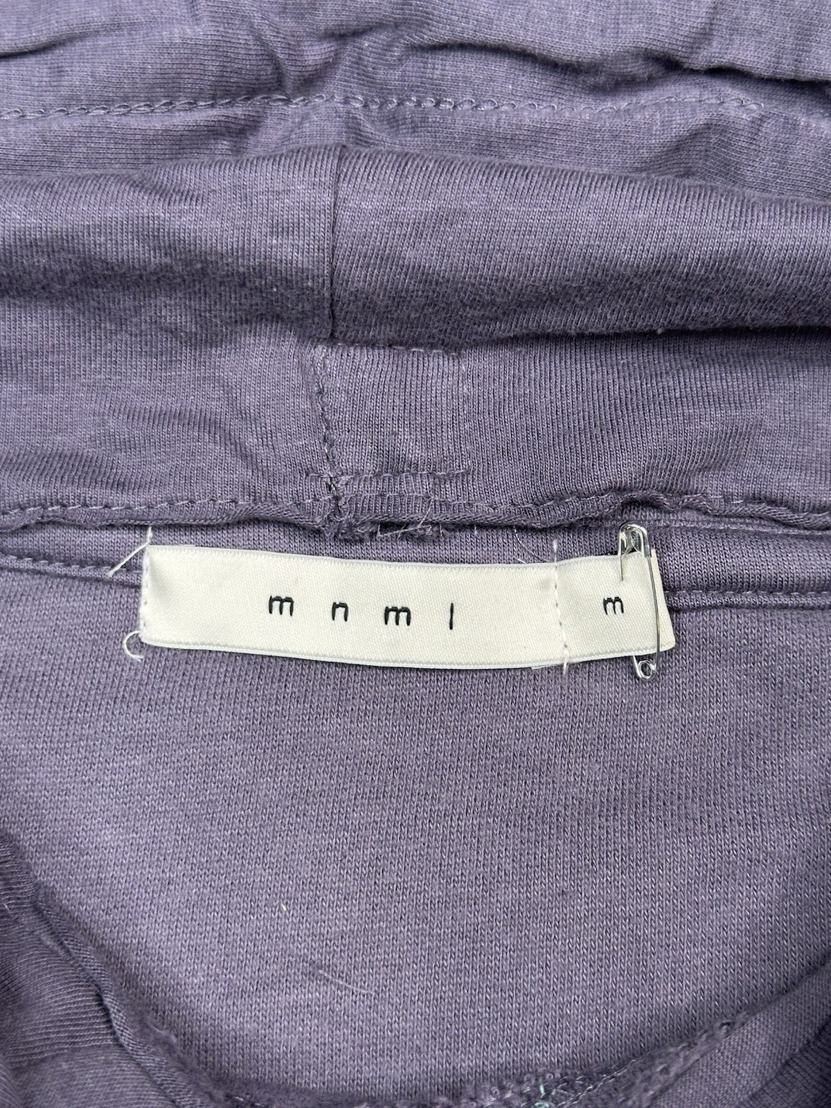 MNML Every Day Mary Hoodie Men’s Medium Gray Relaxed Pullover Sweatshirt NEW