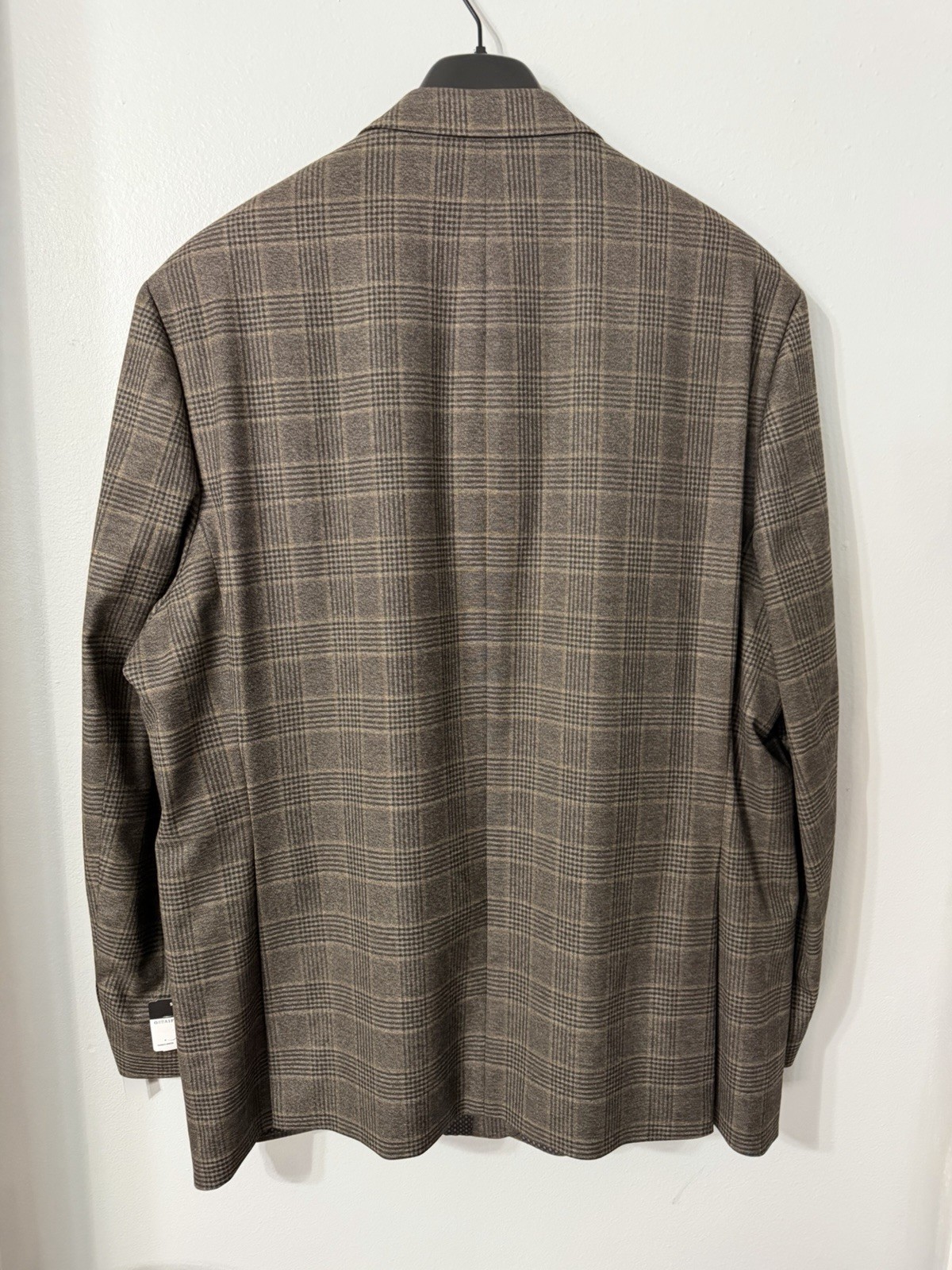Shaquille O’Neal XLG Men’s Brown Plaid Sport Coat Blazer Jacket Various Sizes