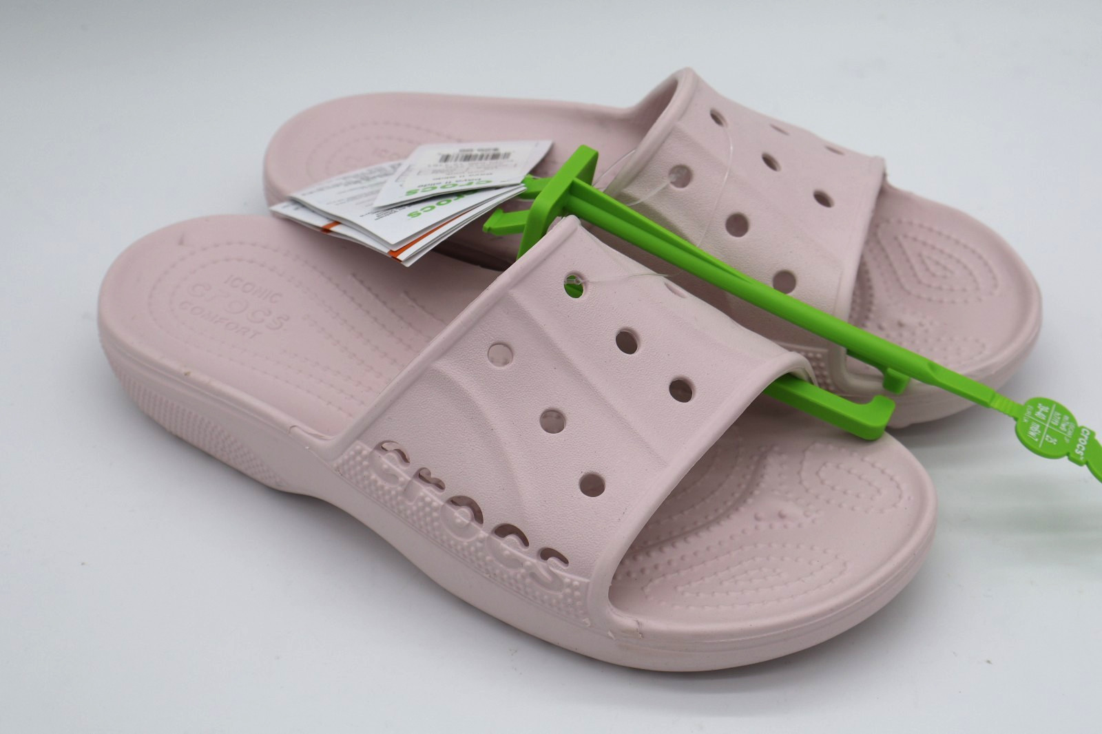 Crocs Adult Baya Slide Sandals – Barely Pink M7/W9 NWT