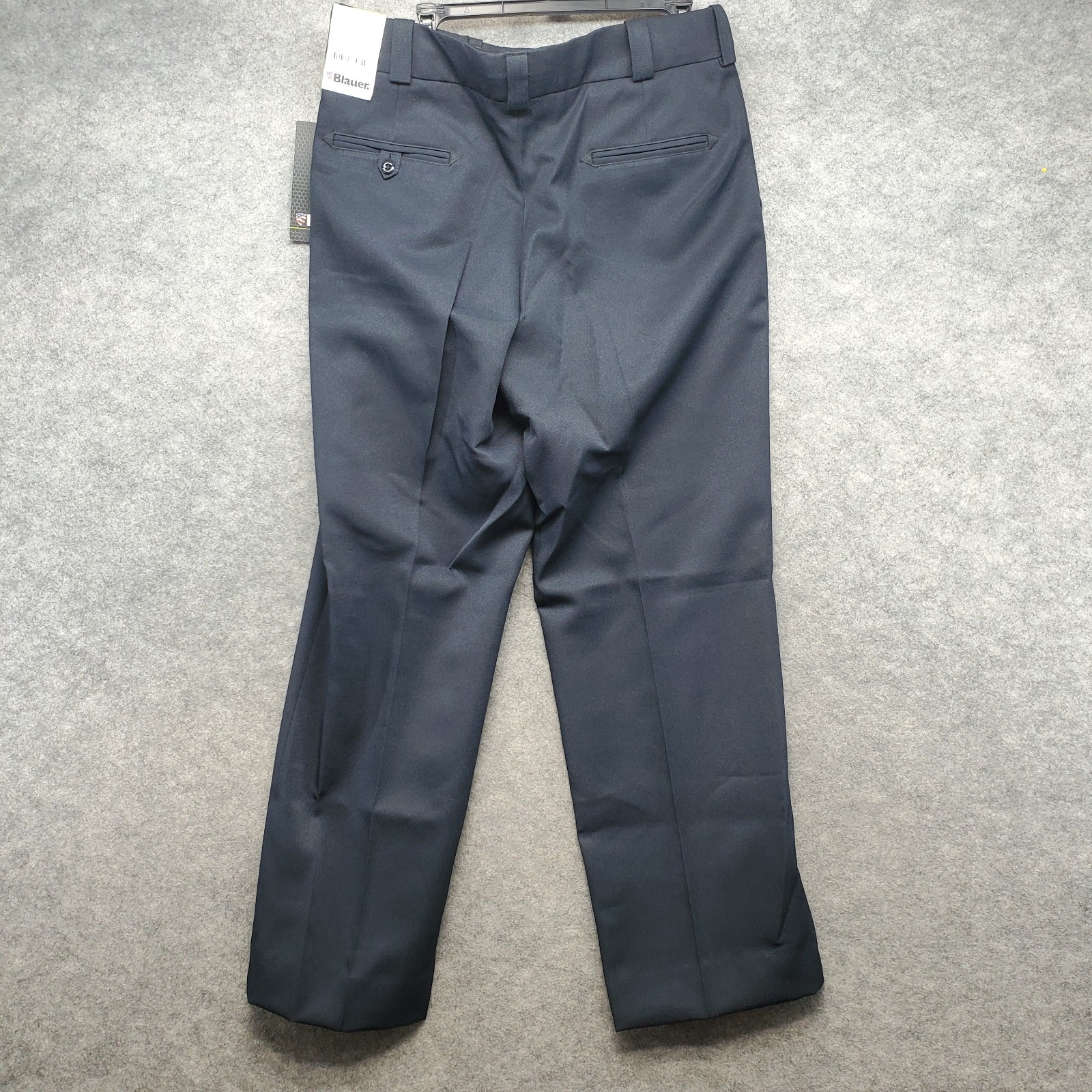 NWT Blauer Pants Men’s Size 34 Reg Navy Blue 4 Pocket Polyester Trouser 8650T
