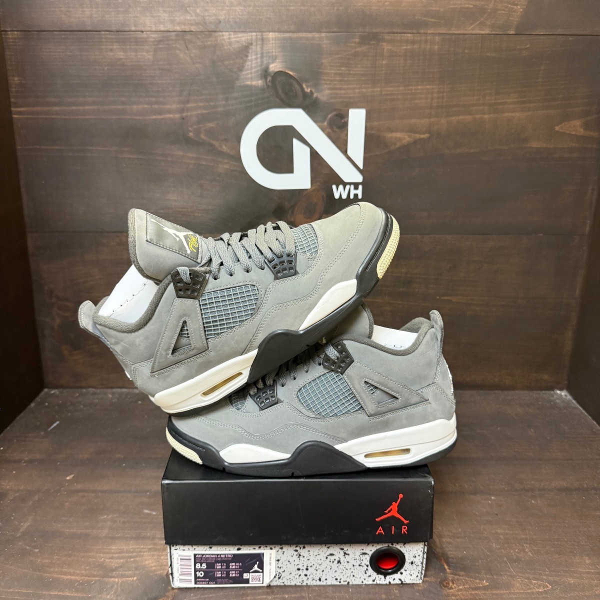 Jordan 4 Retro Cool Grey (2019) (Pre-Owned) – 308497-007-8.5-PO-2 – … Size 8.5