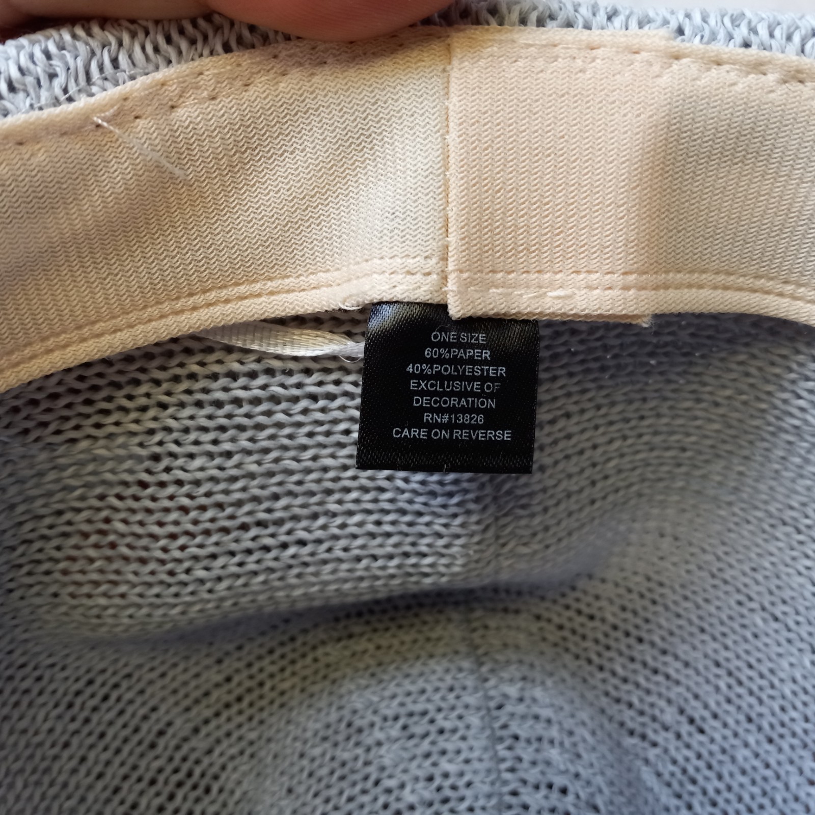 Francesca’s Panama Hat With tags- As Shown