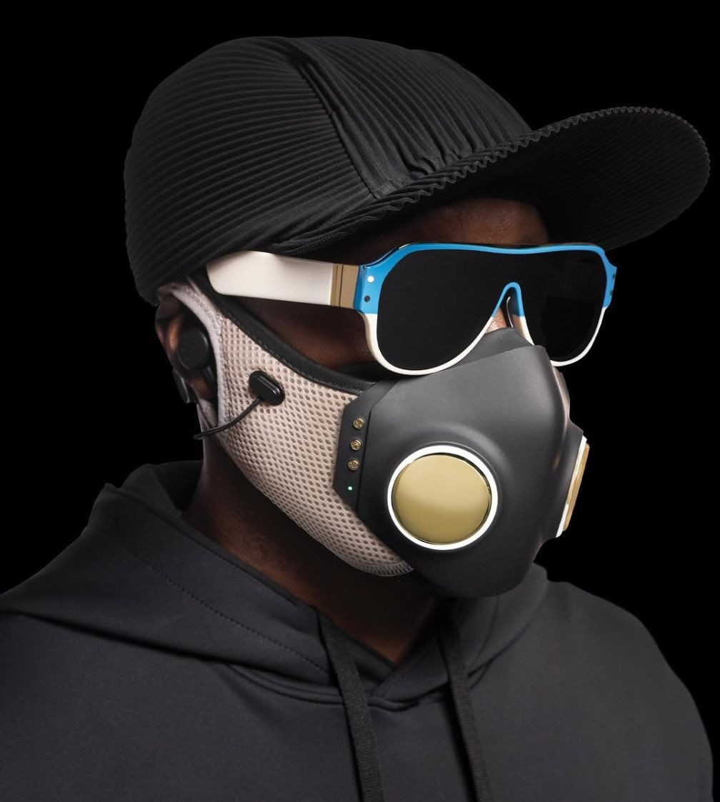 XUPERMASK Honeywell Face Mask by Will.i.am Gold edition S/M FAST FREE SHIP