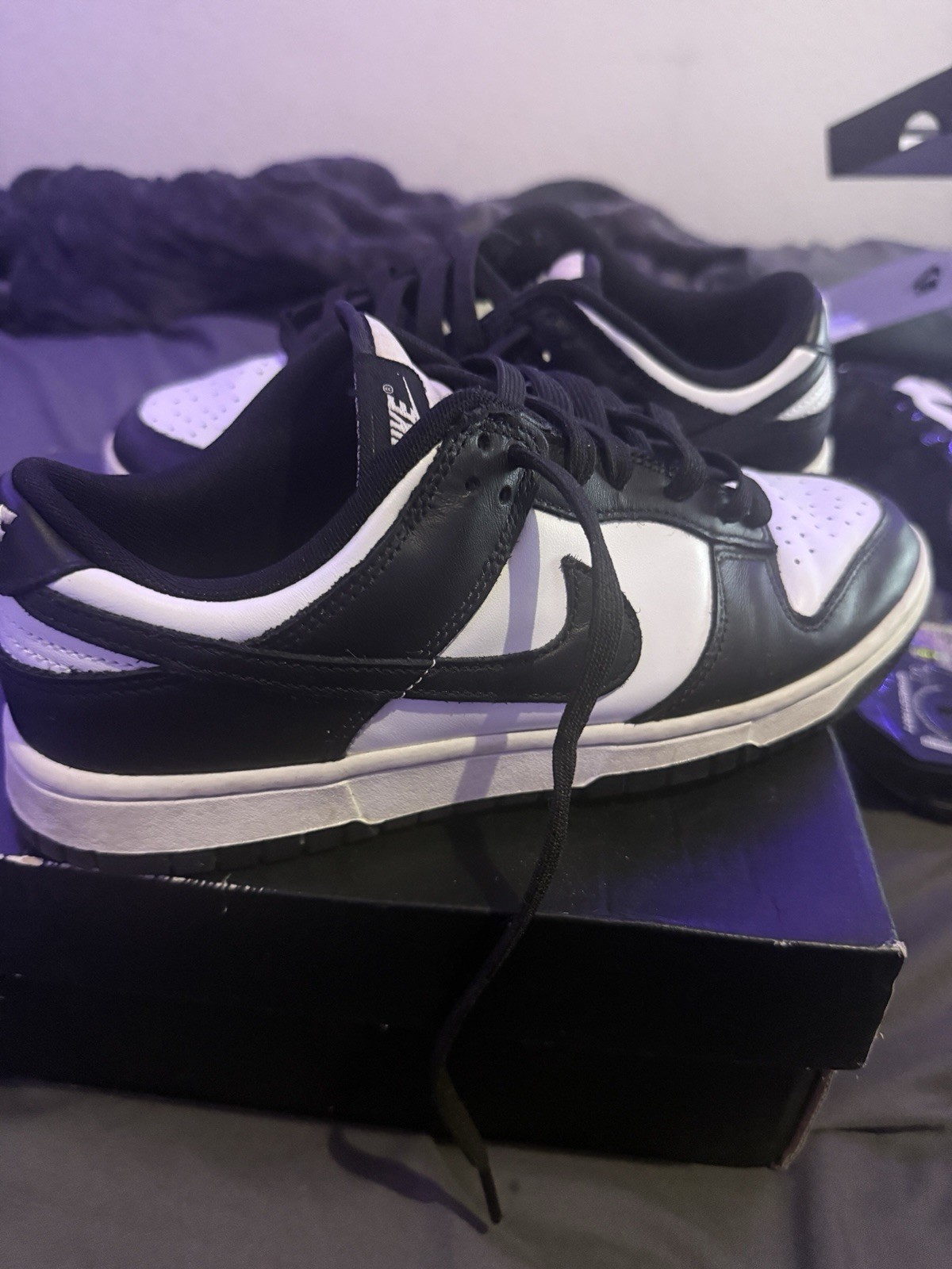 Nike Dunk Low Panda Black White Low Top Men’s Sneakers DD1391-100 2021