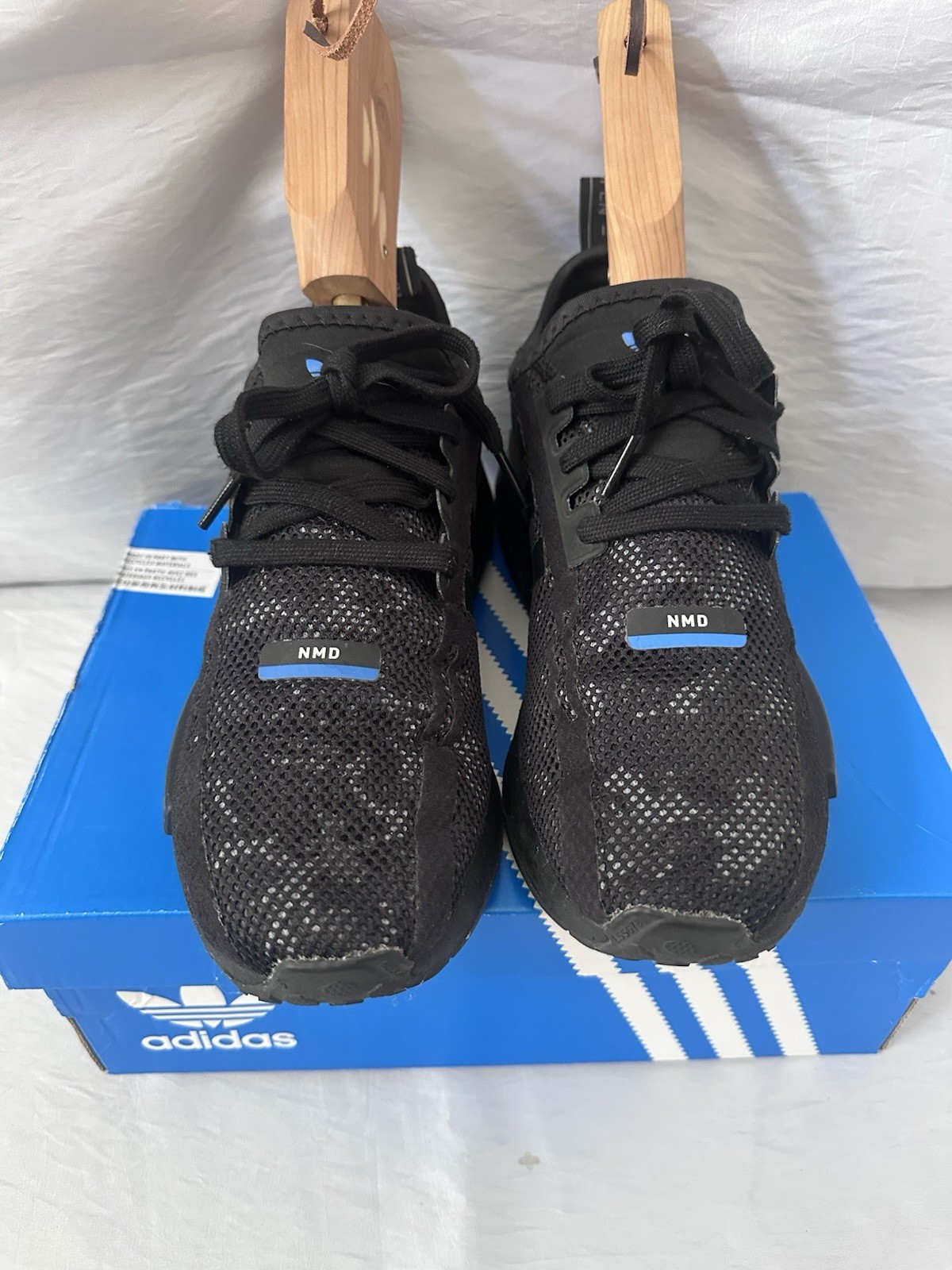 adidas IG5535 NMD R1 Black Carbon Camo Mesh Lace Up Sneaker Men’s US 7 Unisex