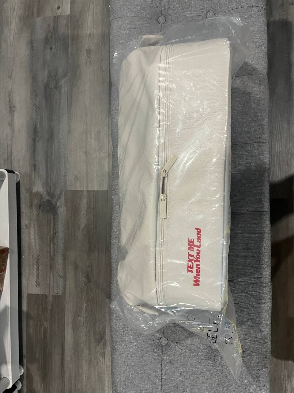 Beis x Lonely Ghost The Weekender SOLD OUT Limited Edition Ghost White BRAND NEW