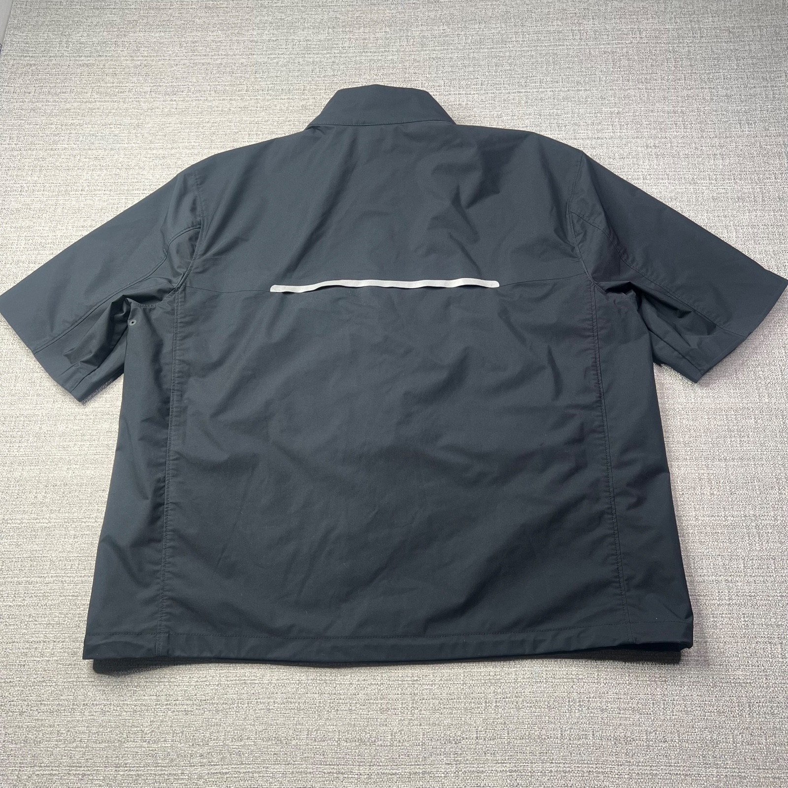 Polo Ralph Lauren Golf Windbreaker Men’s XL Black 1/2 Zip Lightweight Pullover