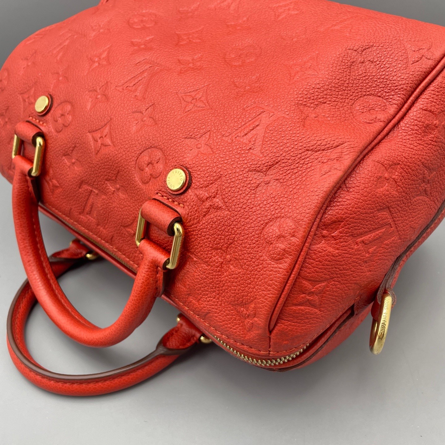 Louis Vuitton Pre-Owned Authentic Luxury Handbag Red 25*18*15cm