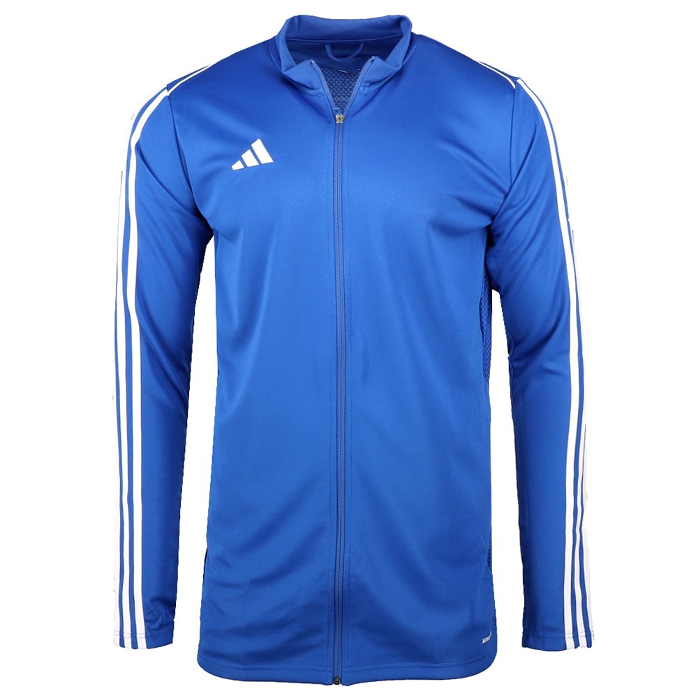 adidas Tiro 23 League Training Full Zip Track Jacket Mens Blue Casual Athletic O