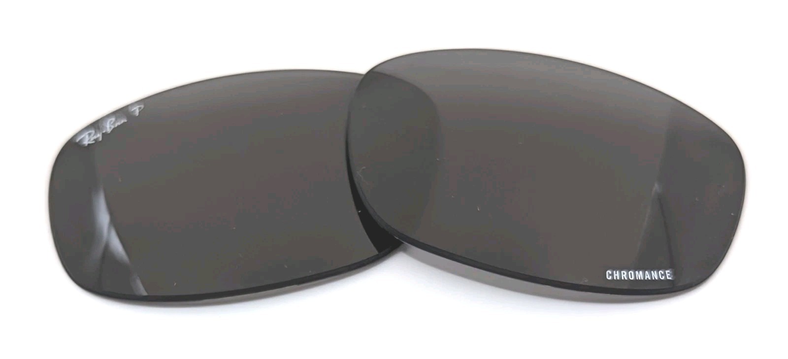 NEW Ray-Ban RB3671-CH Chromance Polarized Dark Grey Replacement Lenses 60mm