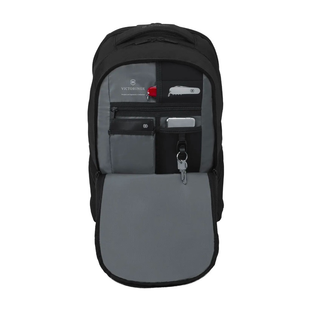 Victorinox VX Sport Deluxe Backpack Black 16” Laptop Travel Business Backpack
