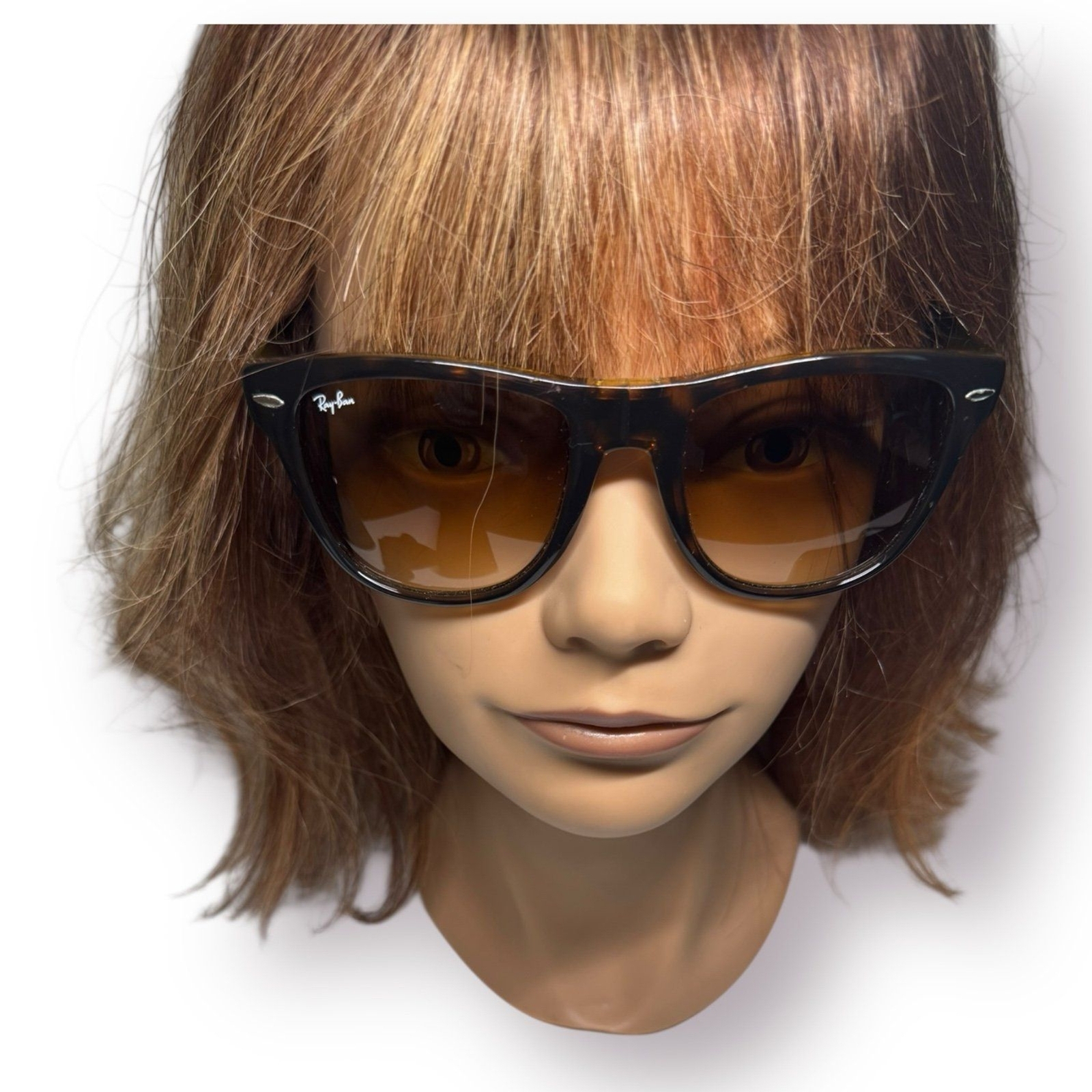 Ray-Ban RB4105 Wayfarer Folding Classic Sunglasses Polished Light Havana 710/51