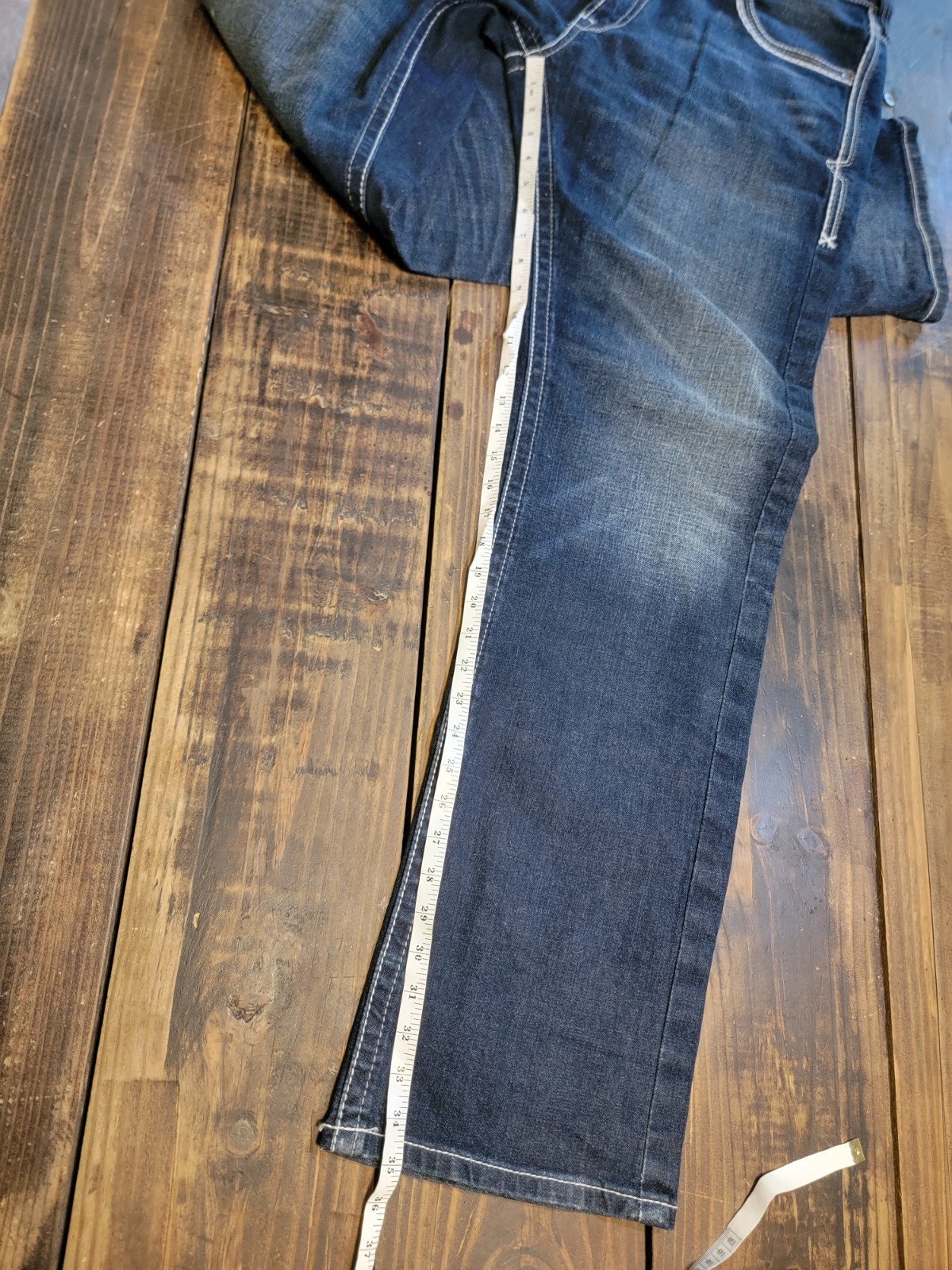 Ariat M5 Slim Straight Blue Jeans Men’s 35×34 Dark Washed Denim Like New