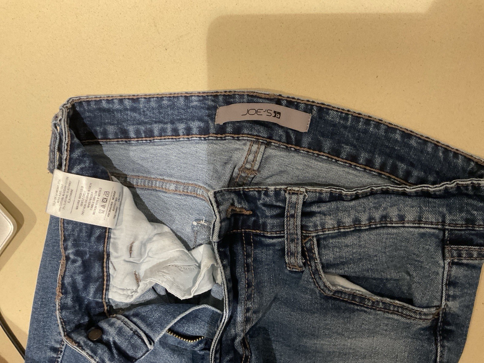 Joe’s Jeans Women’s Blue Medium Wash Skinny Slim Mid Rise Stretch 5-Pocket