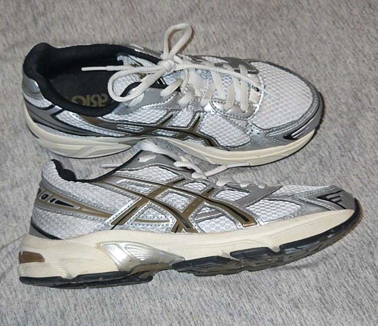 ASICS Gel-1130 White Cloud Grey 1201A256-118 Size 5. No Box