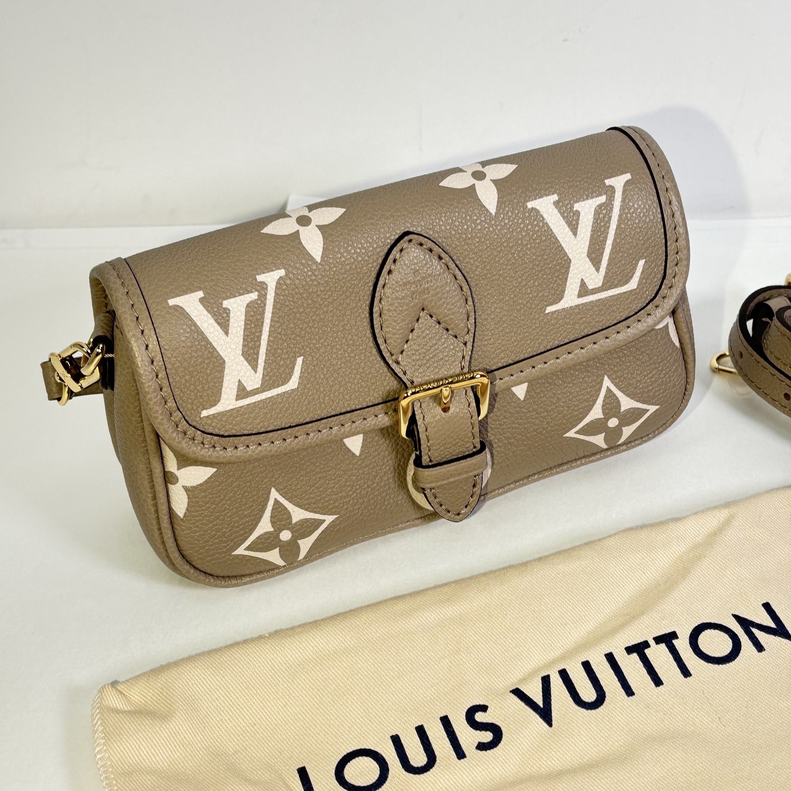 Louis Vuitton M83300 Monogram Empreinte Nano Diane Purse Handbag