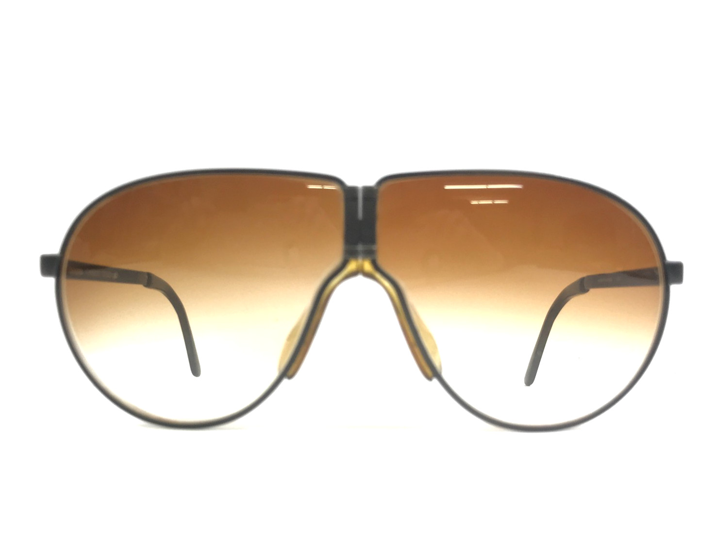 Vintage Carrera Porsche Design Sunglasses 5622 81-12544 Matte Black Collapsible