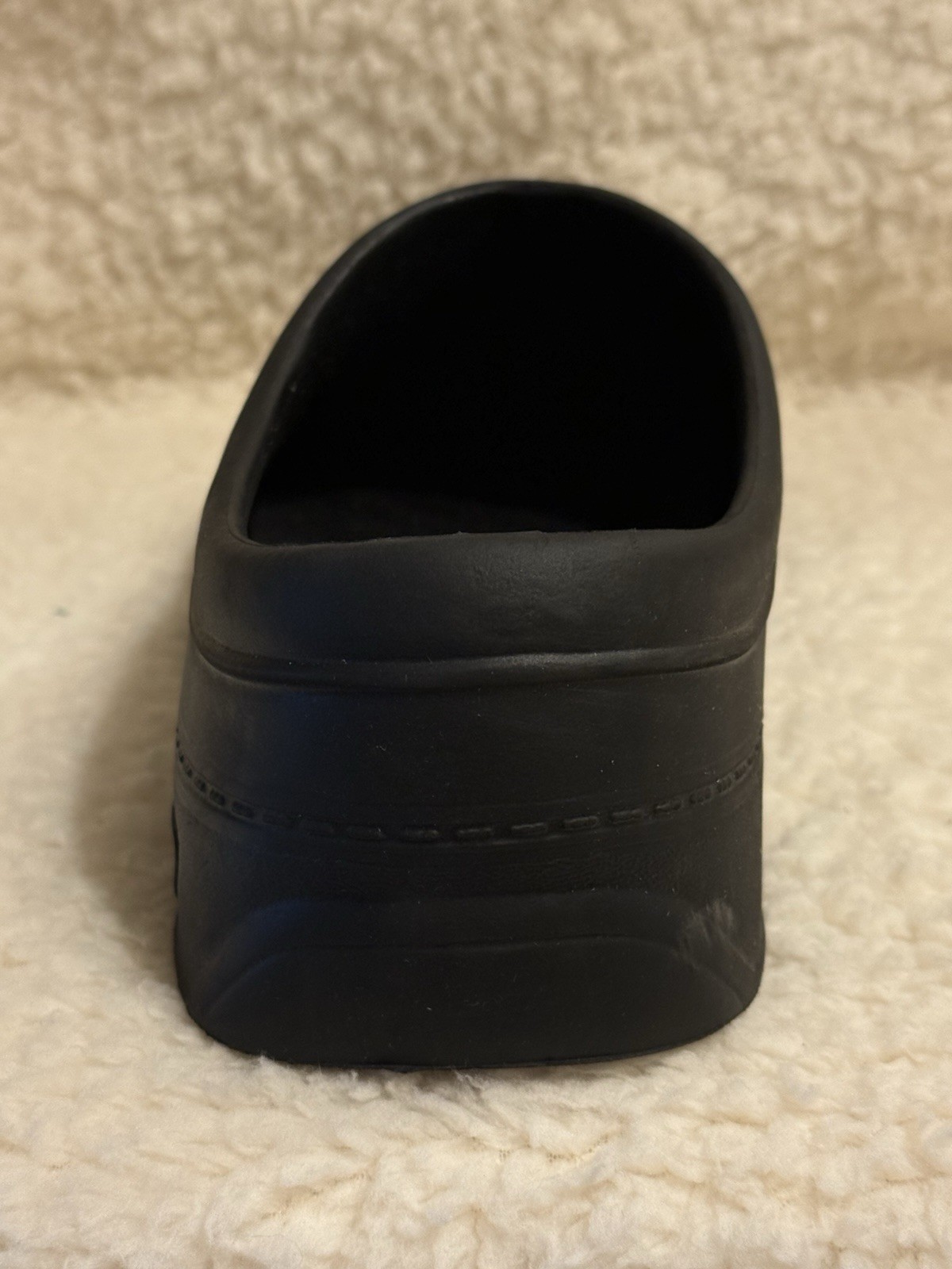 Men’s Sketcher’s Work Slip Resistance Size 12 Black Slip-on Used