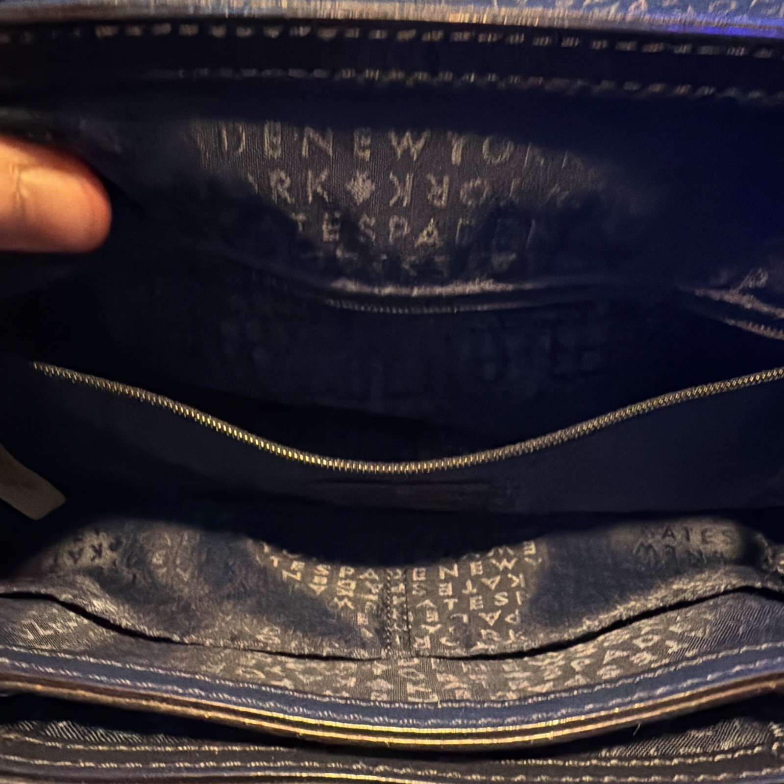 kate spade new york Blue Medium Satchel Top Handle