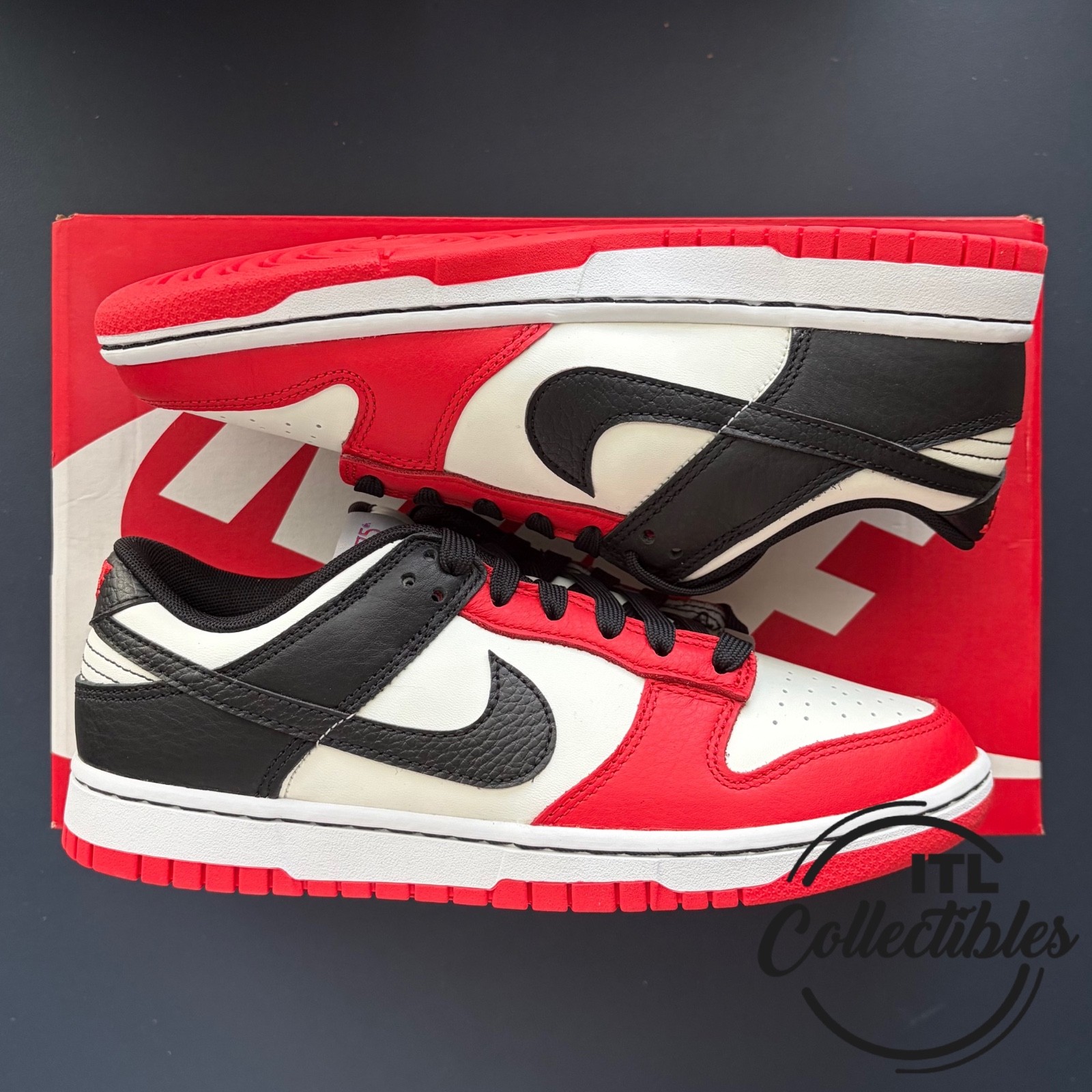 Size 7.5 – Nike Dunk Low EMB x NBA 75th Anniversary – Bulls 2021