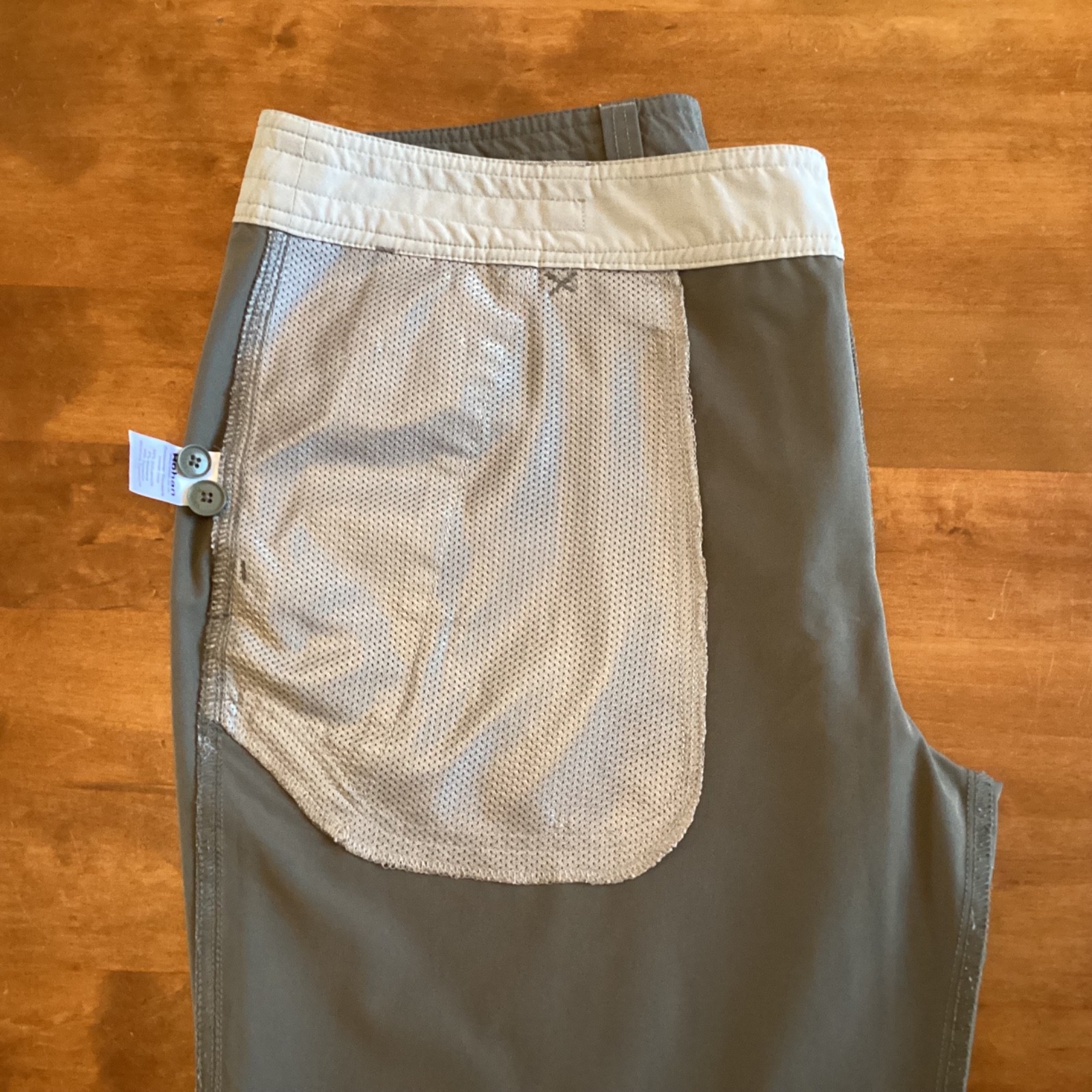 Ladies Rohan Crossover Light Green Walking Hiking Holiday Trousers, Size 16R