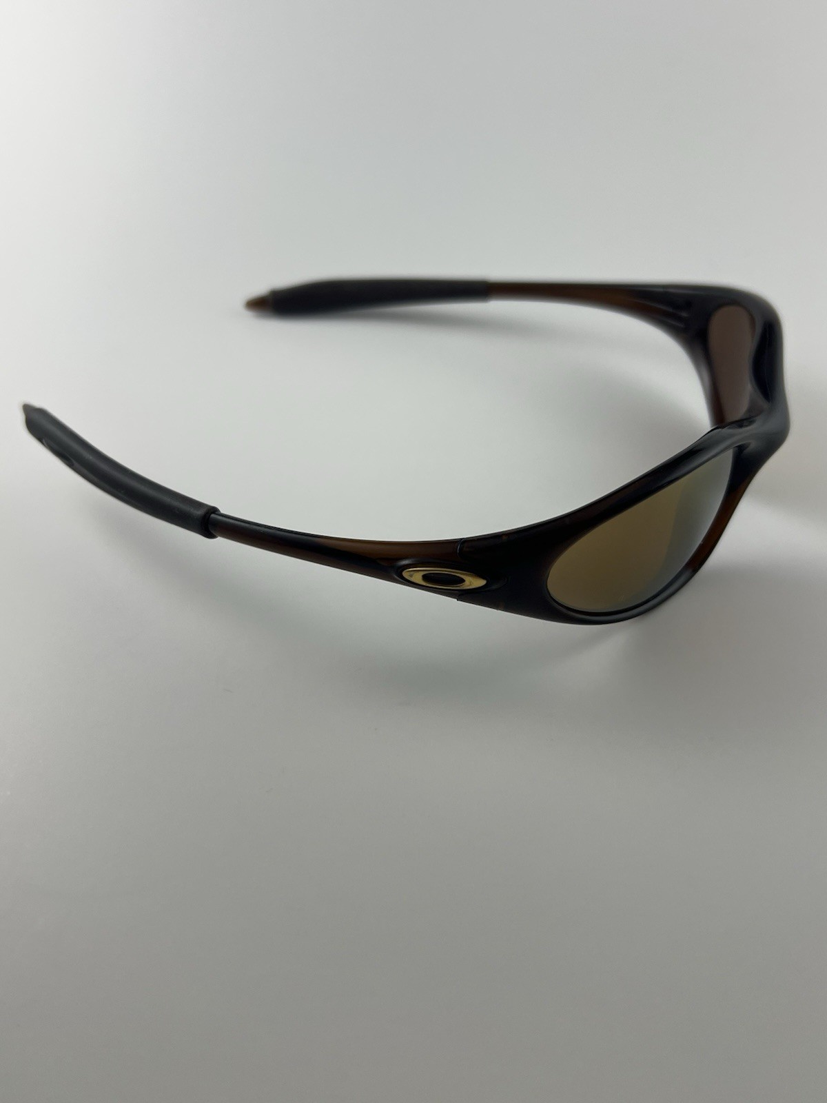 Oakley Minute 1.0 Polished Rootbeer Frame Gold Iridium Lens Gold Icons XX RARE