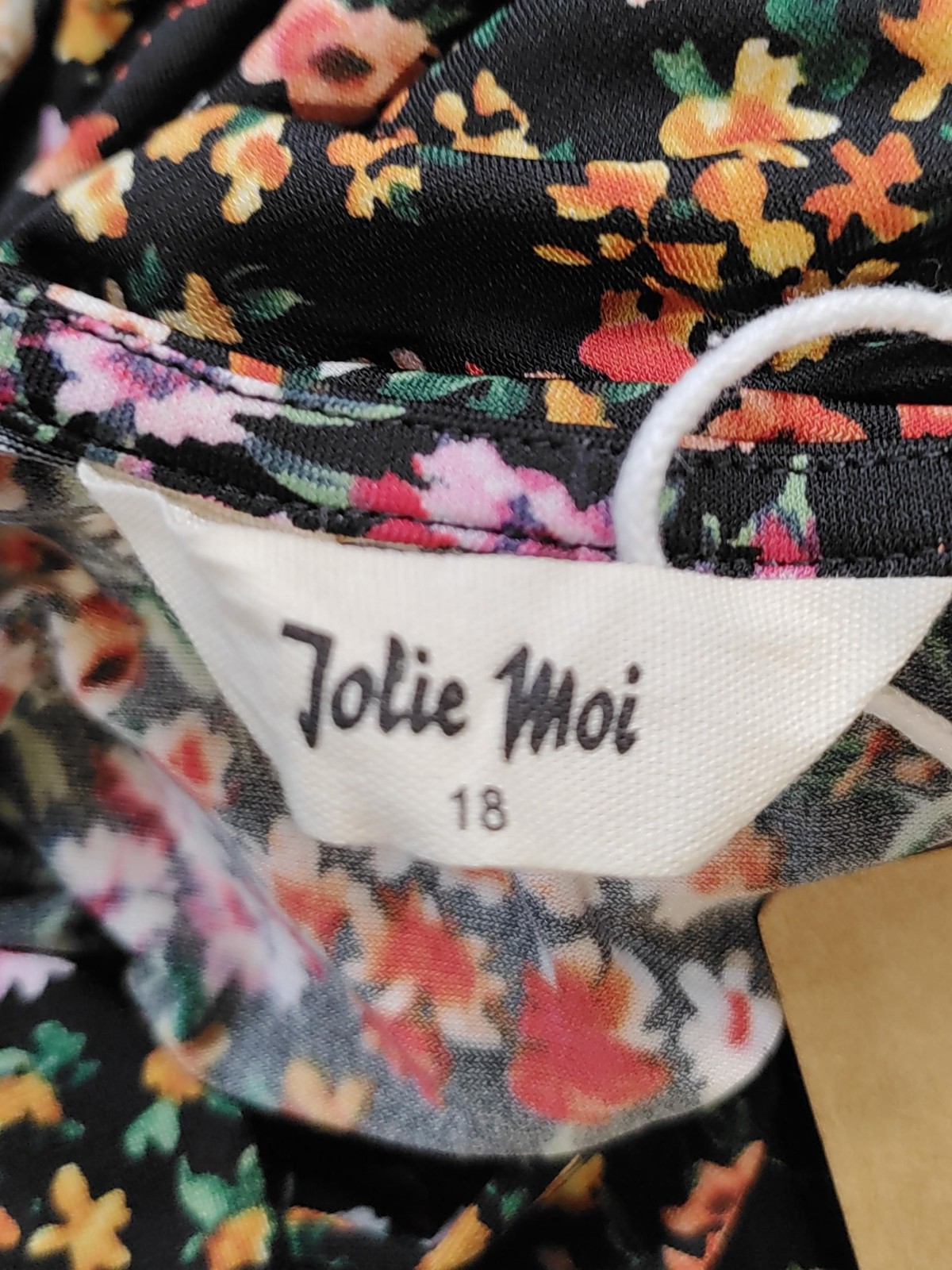 Jolie Moi Wrap Maxi Dress UK18 in Multi