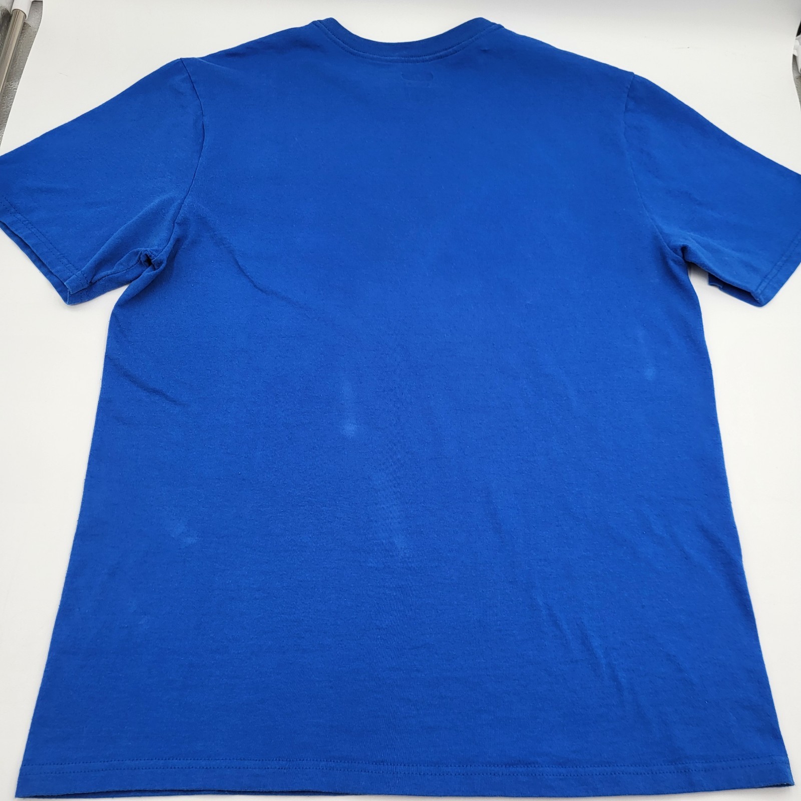 Vintage Russell Jerzees Classic Ringspun Cotton Blue T-Shirt Size Medium
