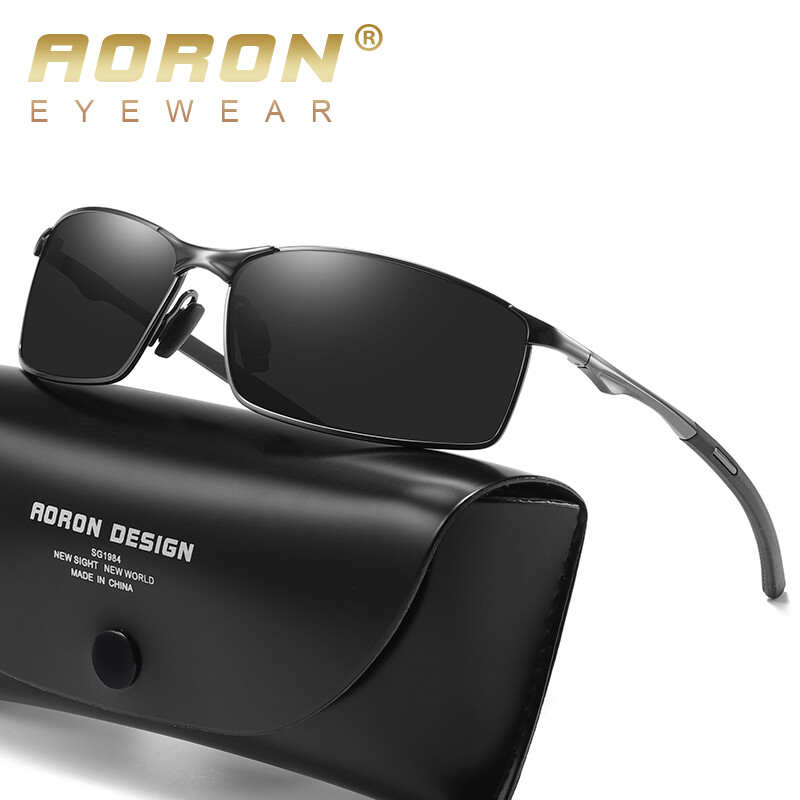 Mens Polarized sunglasses UV400 Pilot Sport Glasses Driving Eyewear With Case US