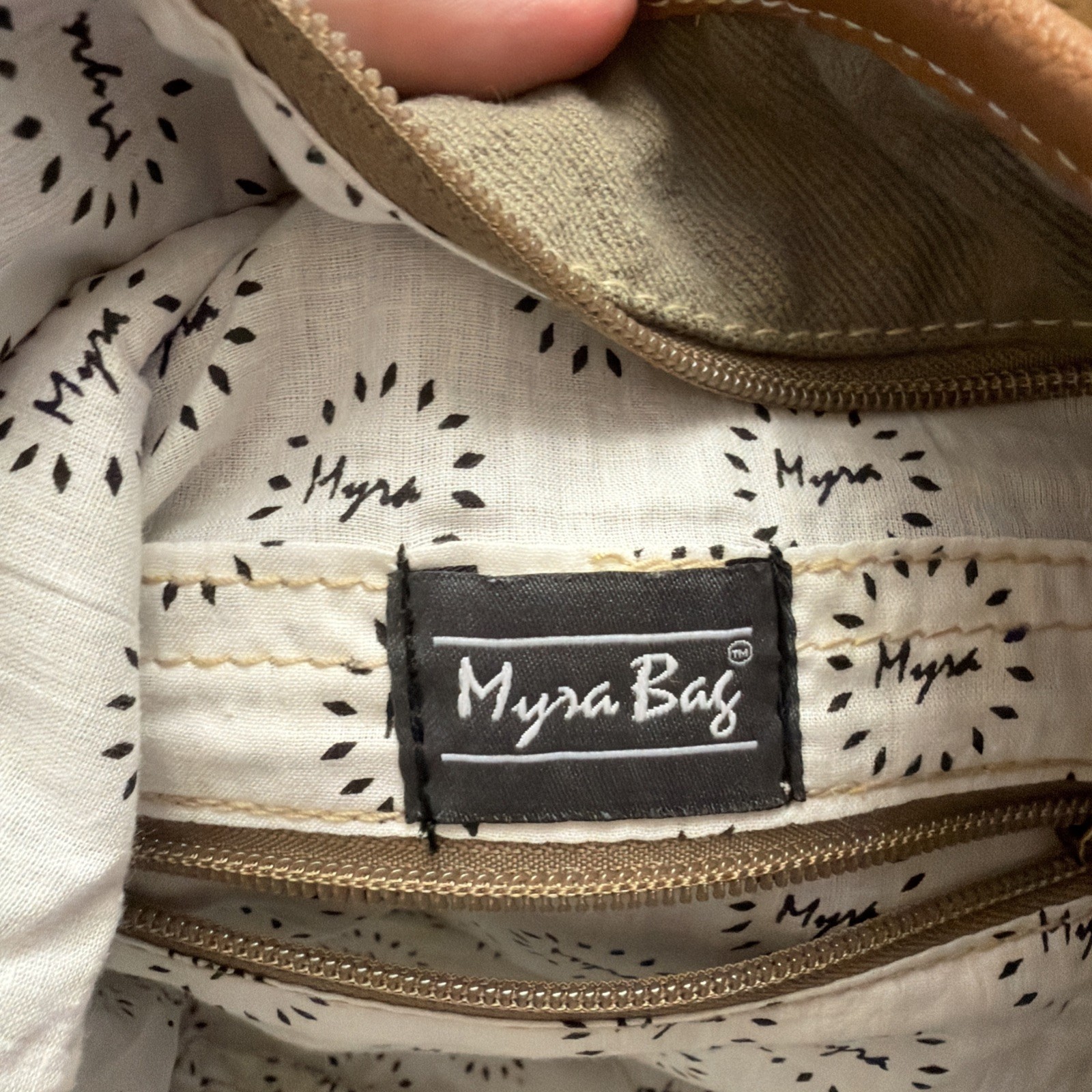 Myra Crossbody Bag Tapestry Canvas Fur & Leather Trim Boho Hippie
