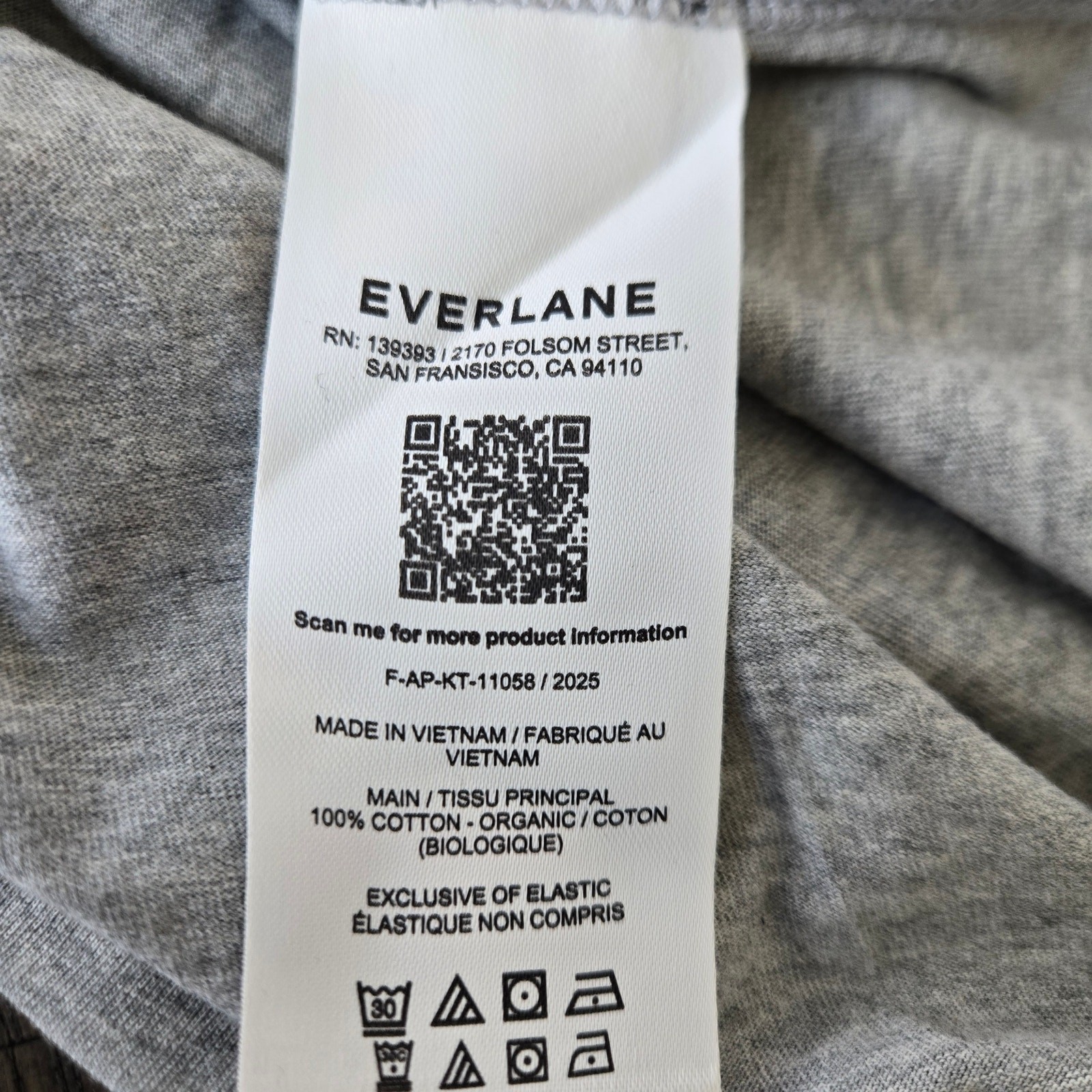 Everlane The Box Cut Tee Size L NWT