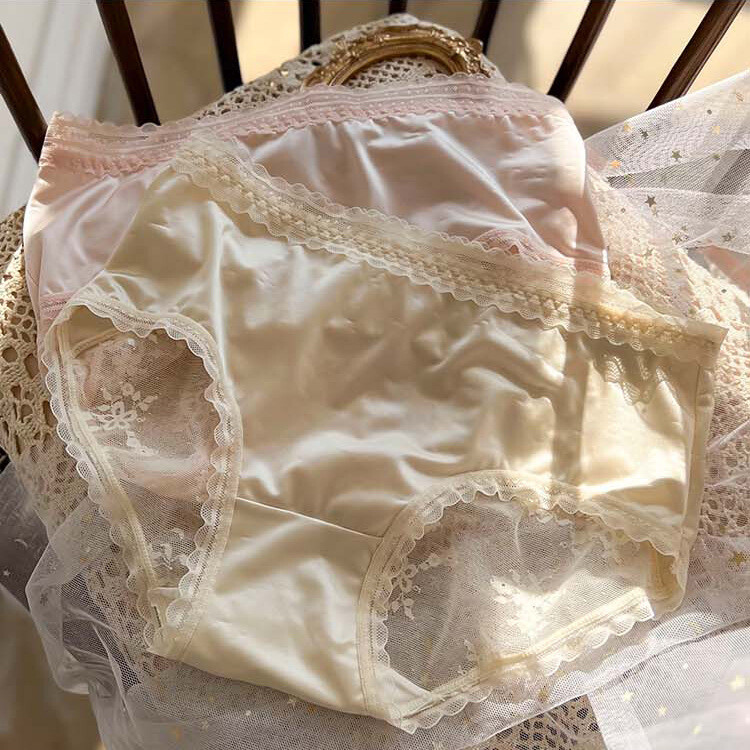5 Pack Lot Womens Sexy Satin Panties Briefs Ladies French Underwear Lingeries