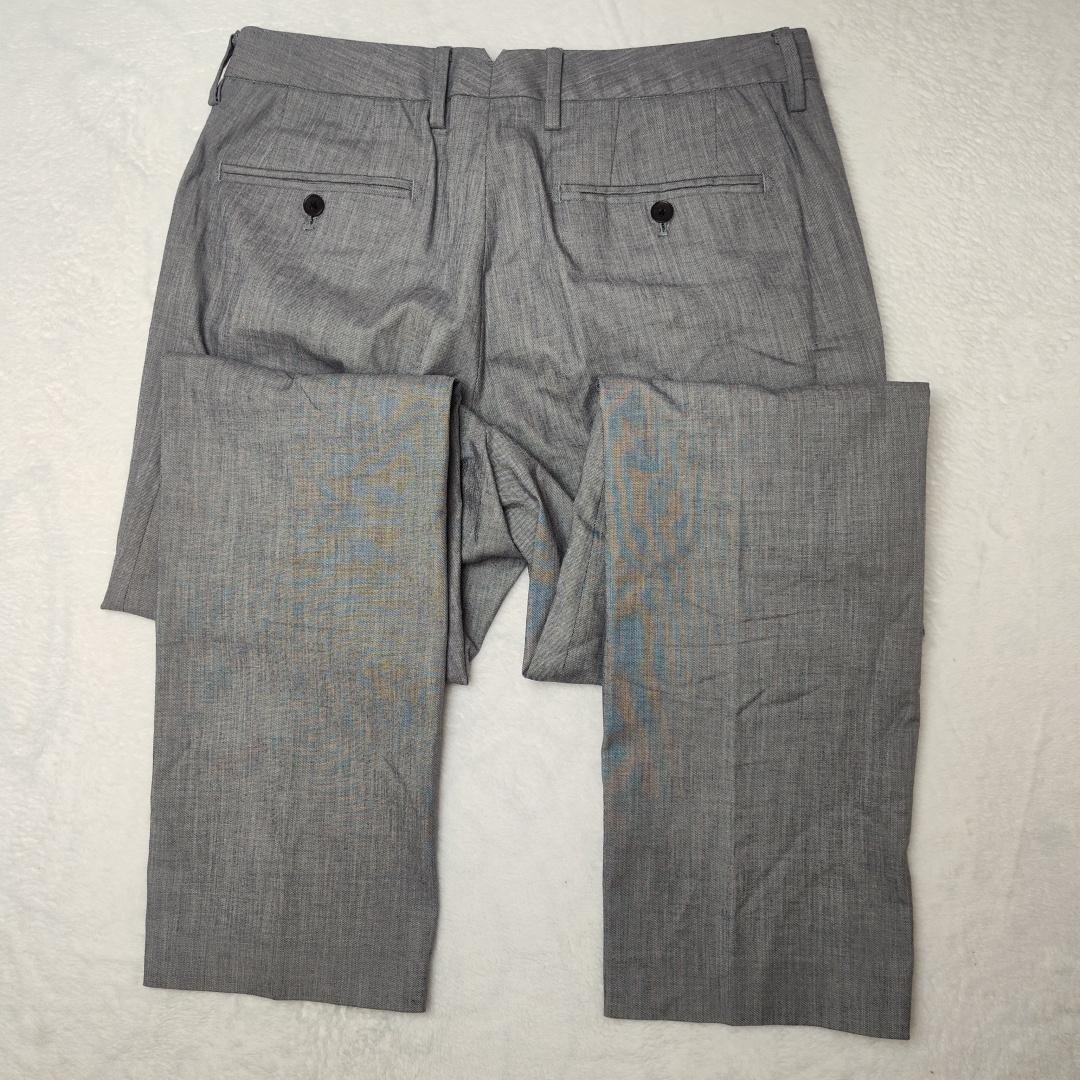 Bonobos Pants Mens 31×32 Gray Stretch Chino Flat Front Dress Casual Office