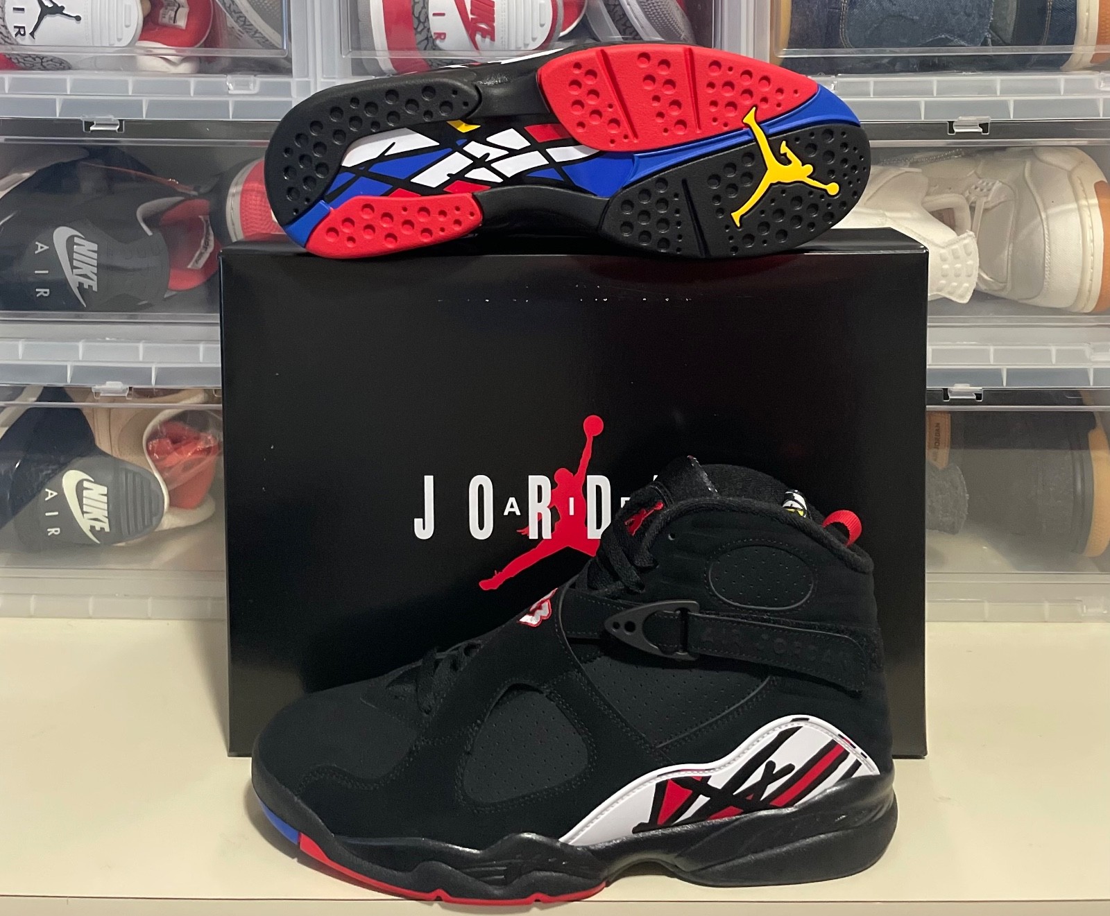Size 12 – Jordan 8 Retro “Playoffs”