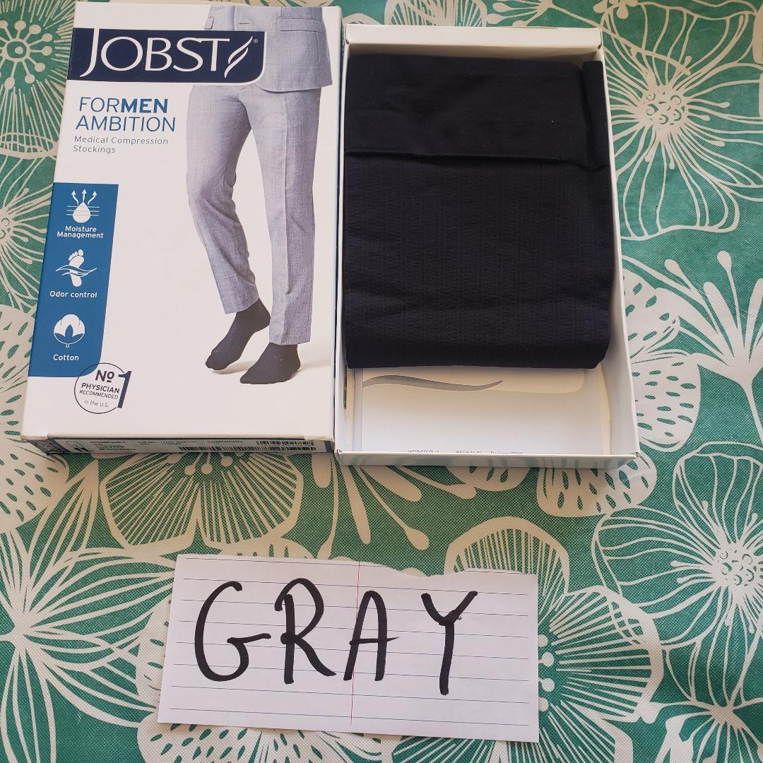 Jobst Men Ambition Soft Fit Regul / Long Calf Socks Compression 15-20 Size Color