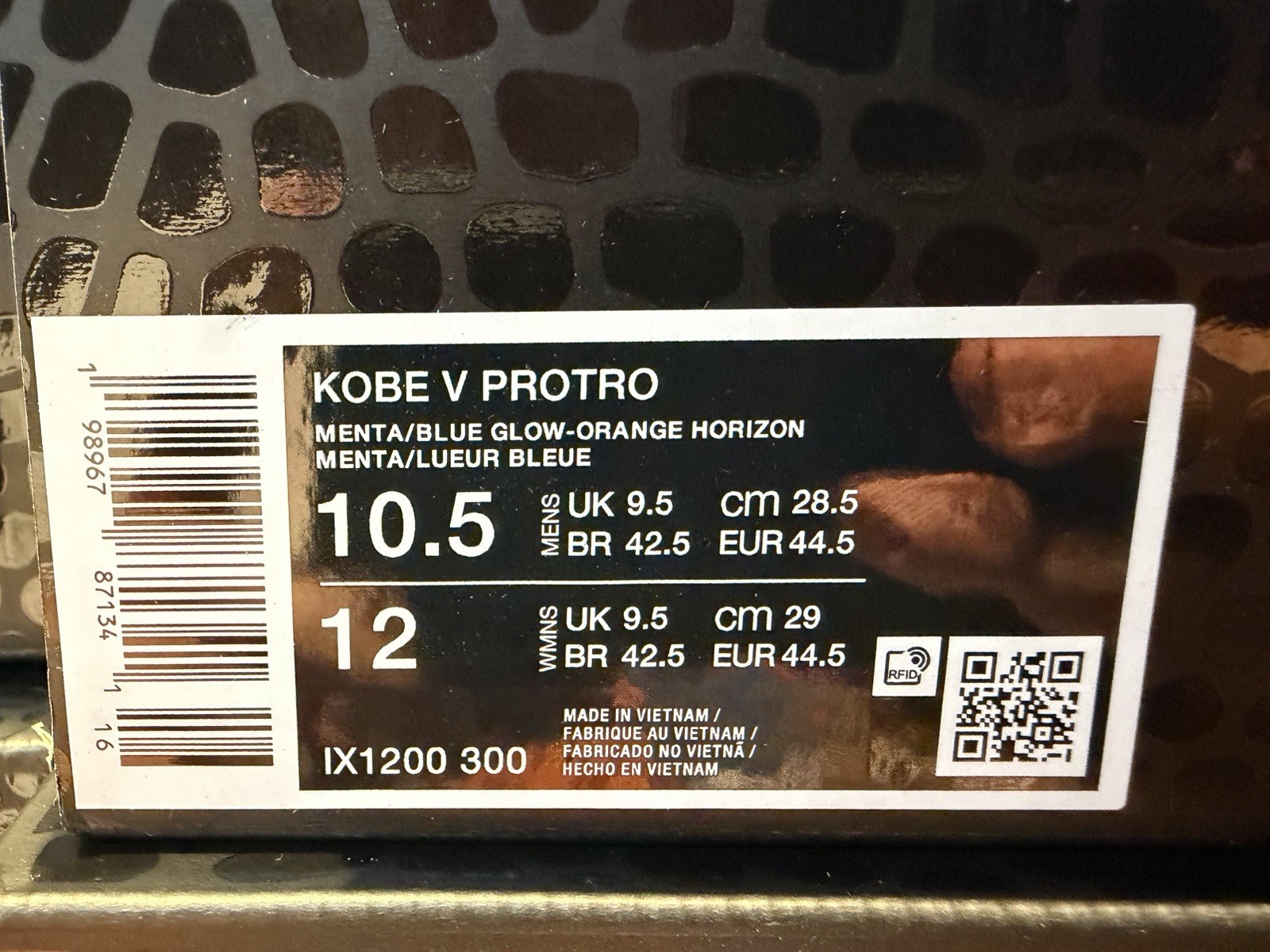 Nike Kobe 5 Protro NY vs. NY Jalen Brunson Men’s Size 10.5 NEW INHAND IX1200-300