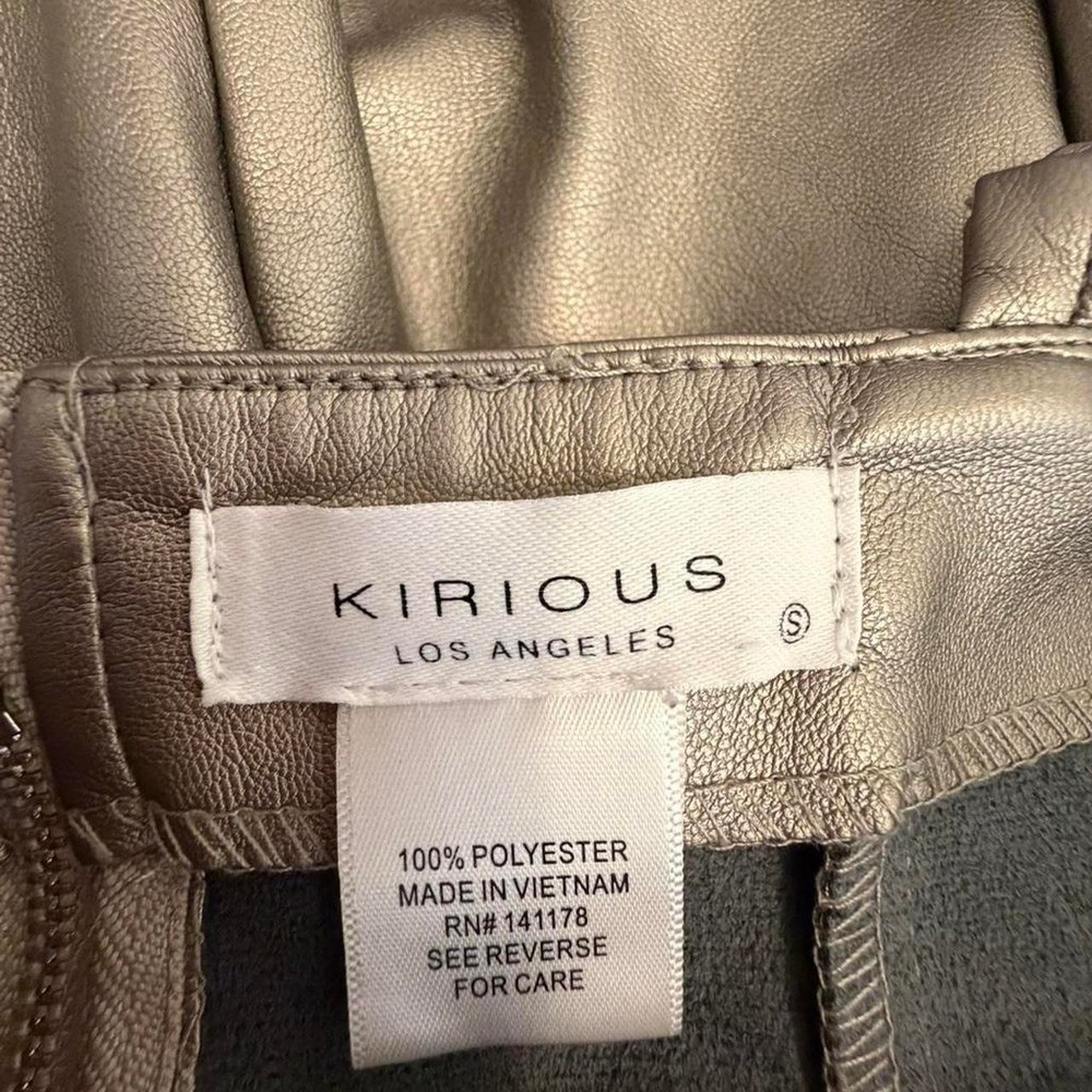 Kirious Los Angeles metallic mini dress size Small