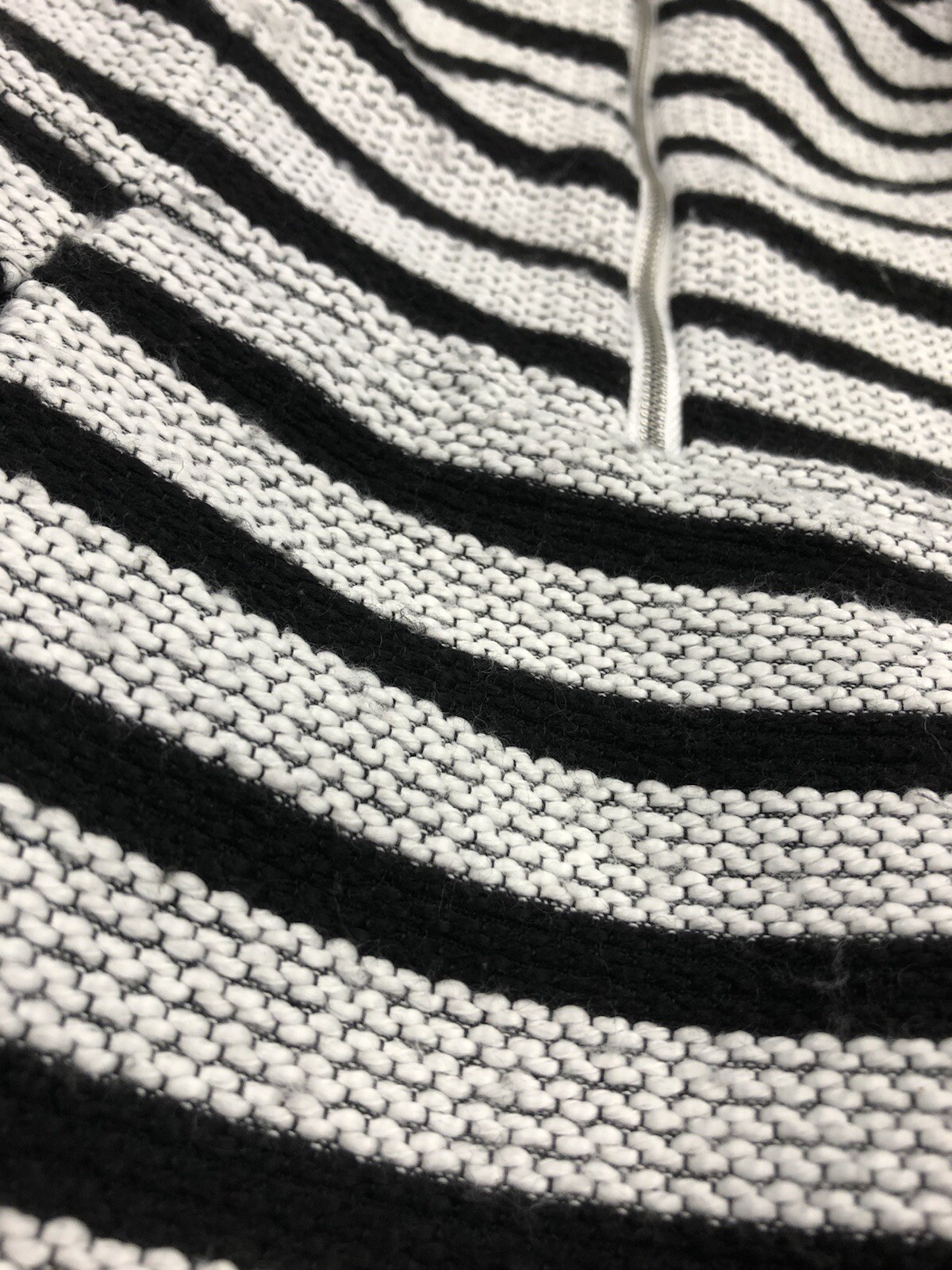 Express Women’s Size 2 Black White Striped Fit & Flare Short Pleated Party Dress