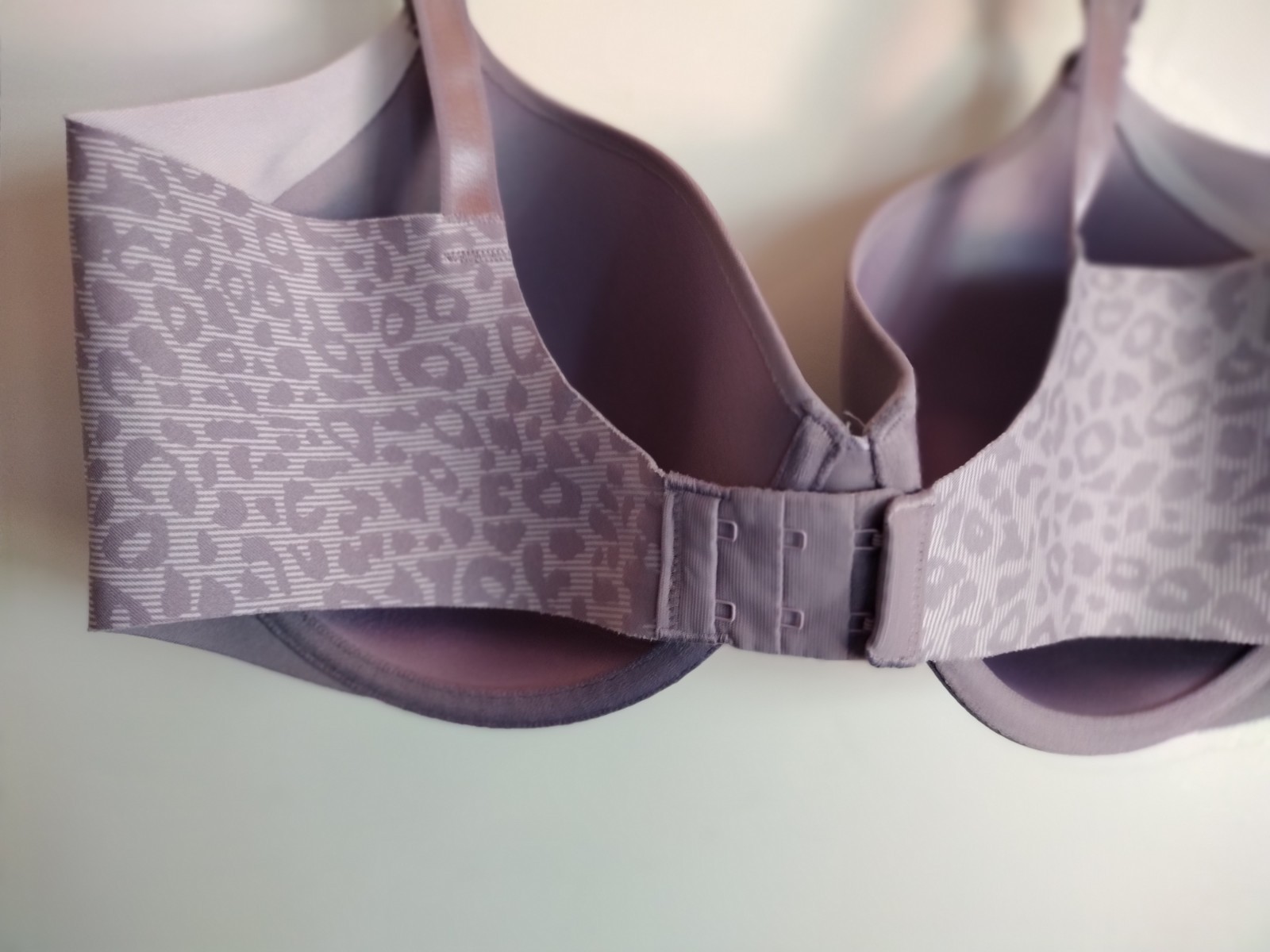 Warners Bra 36D MAUVE Full Coverage RB5781A No Side Effects Convertible Straps