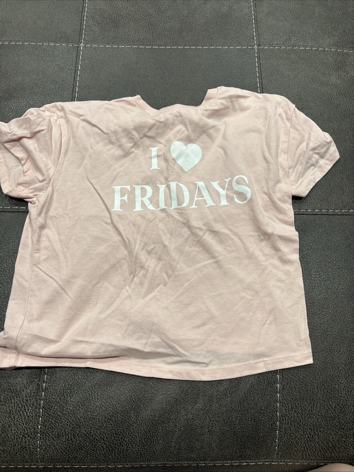 Girls I Love Fridays Tshirt Size Large 10/12 Art Class Brand
