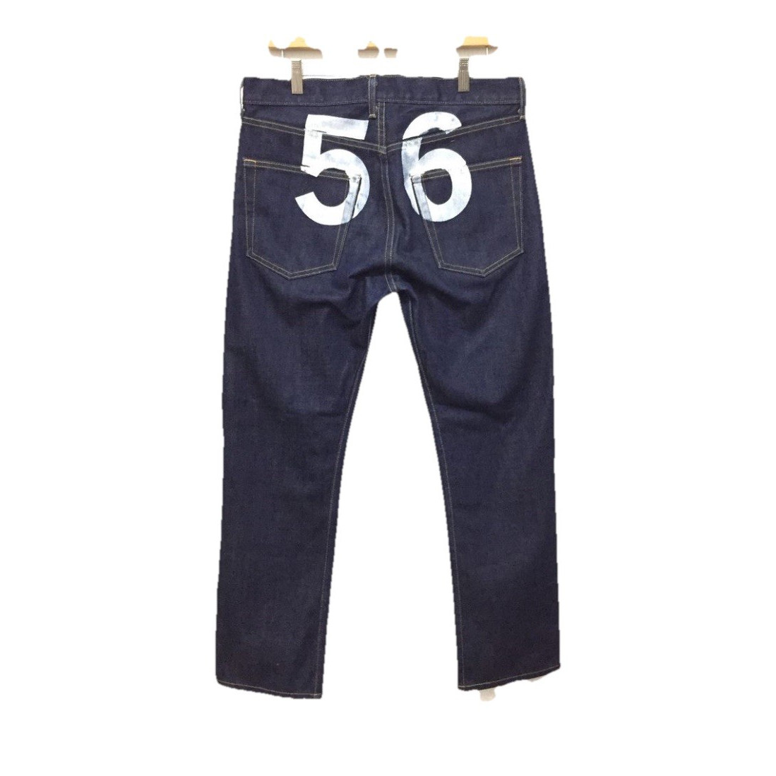 Junya Watanabe Comme des Garçons MAN Dark Blue Cotton Denim Straight Jeans Men