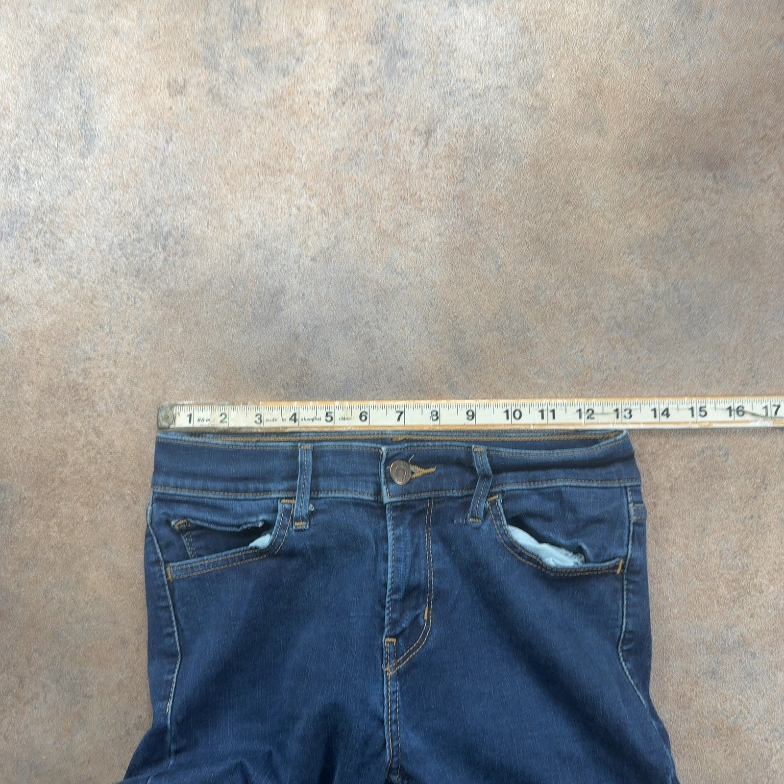 LEVI’S 710 Jeans Blue Womens (28 Inch Waist) (31 Inch Leg) Super Skinny Fit