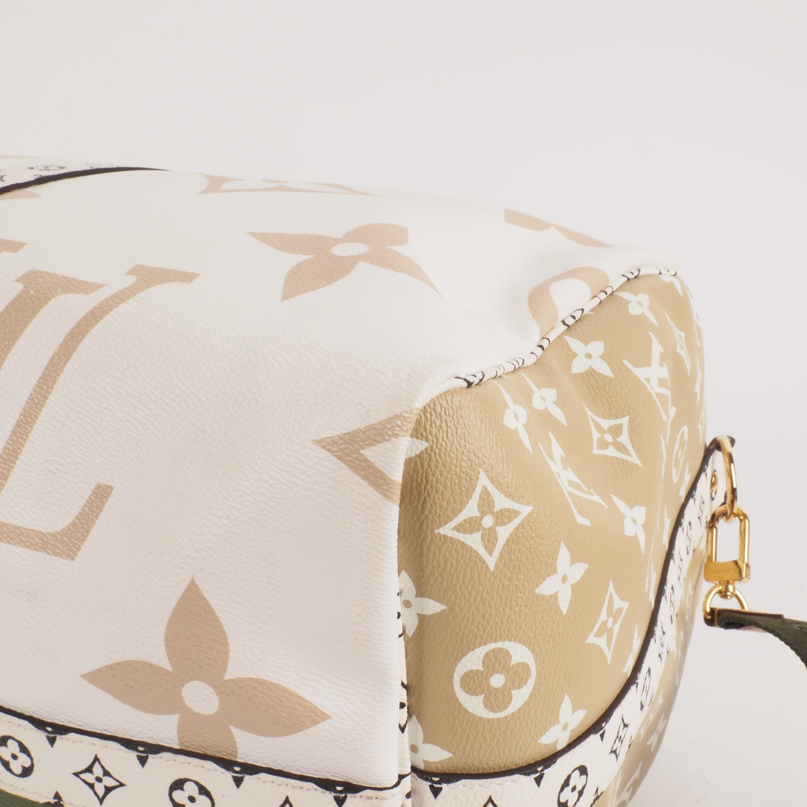 LOUIS VUITTON Keepall 50 Giant Mng Khaki/White M44590 Limited Bag OP: 3000€