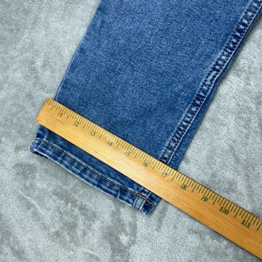 Izod Mens Comfort Stretch Straight Jeans Size 30×29 Medium Wash Denim a0592