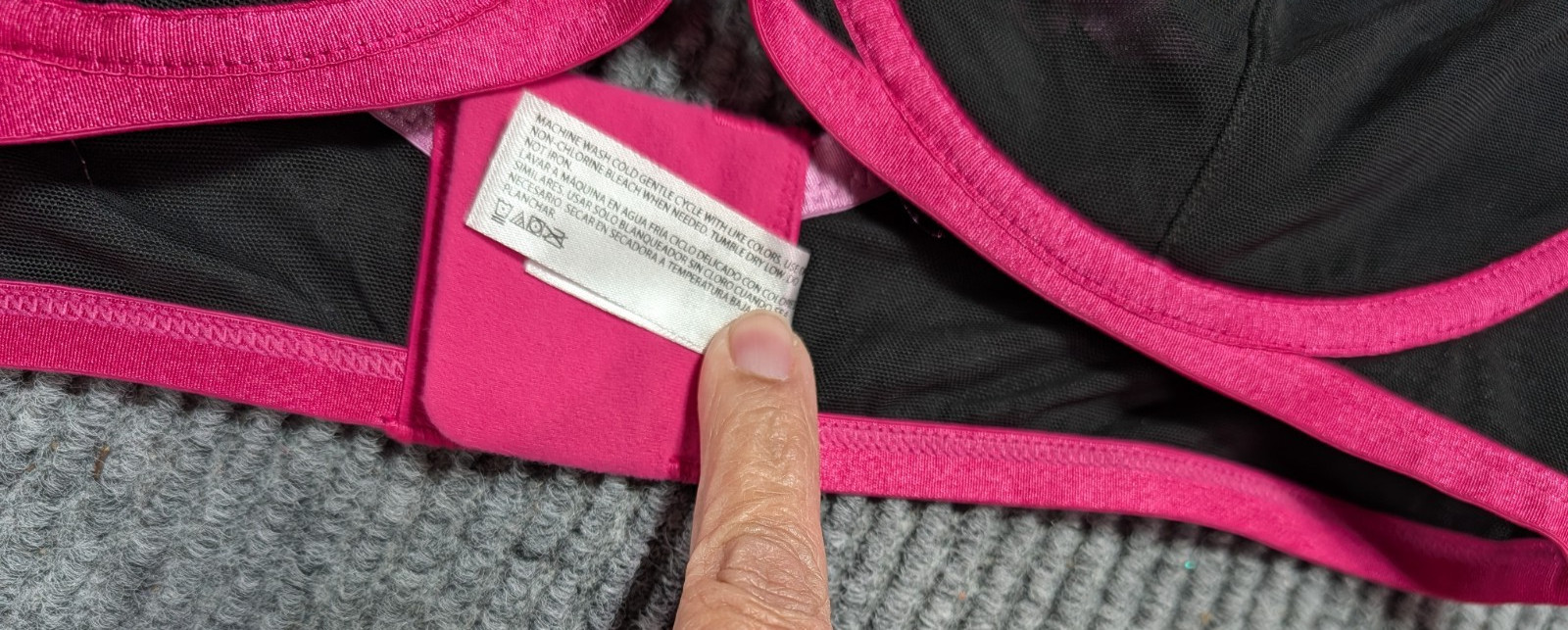 Sofia Intimates By Sophia Vergara Multicolor Bra Semi Sheer 36D Mesh Balconette